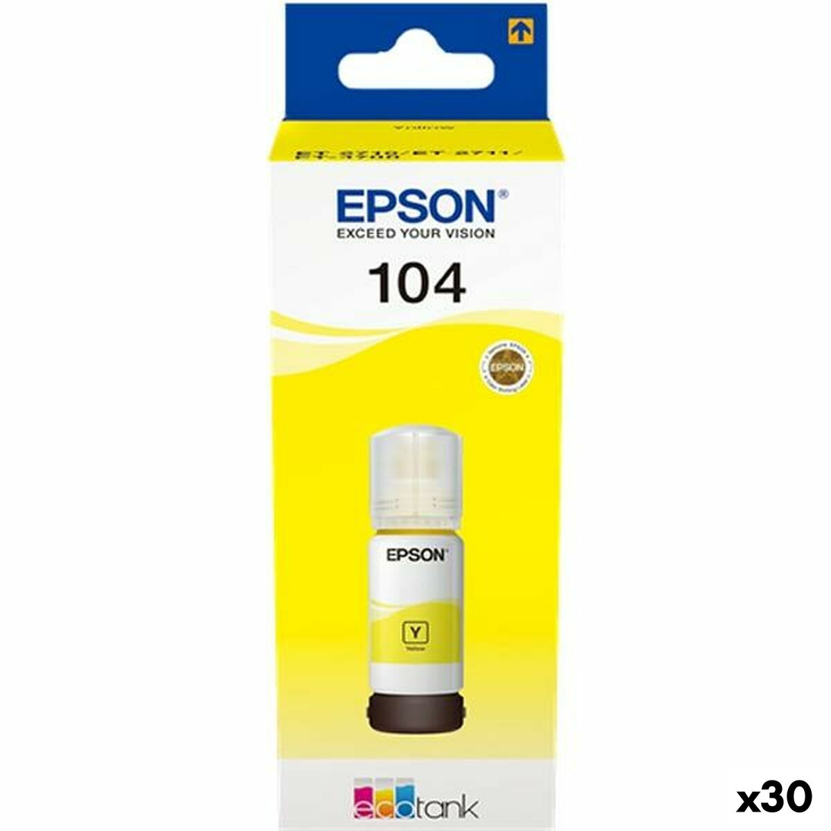 Επαναπληρώστε μελάνι Epson 104 Κίτρινο