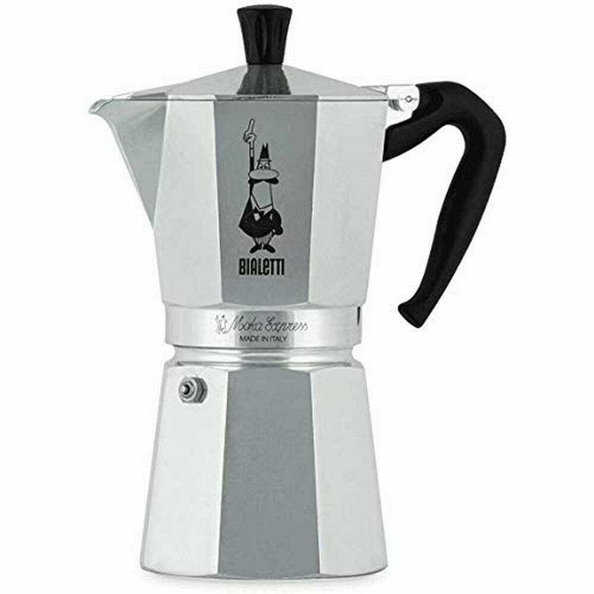 Ιταλικη καφετιερα Bialetti 0001165/X4 Ασημί Μέταλλο Ανοξείδωτο ατσάλι Αλουμίνιο 1 L