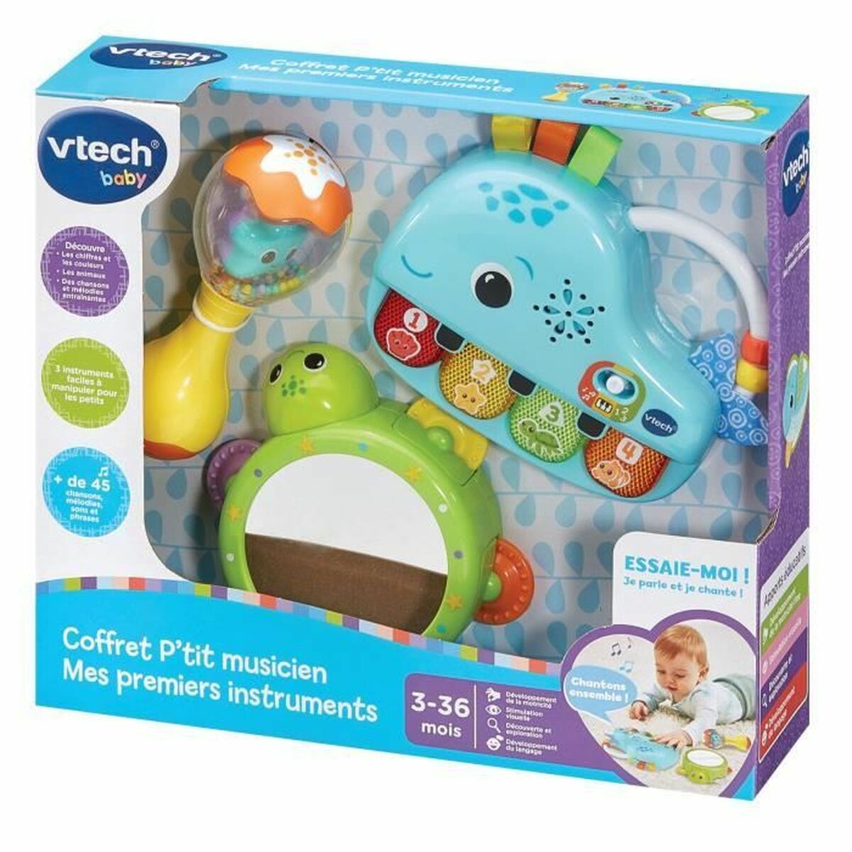 Κουδουνίστρα Vtech Baby Μουσικό
