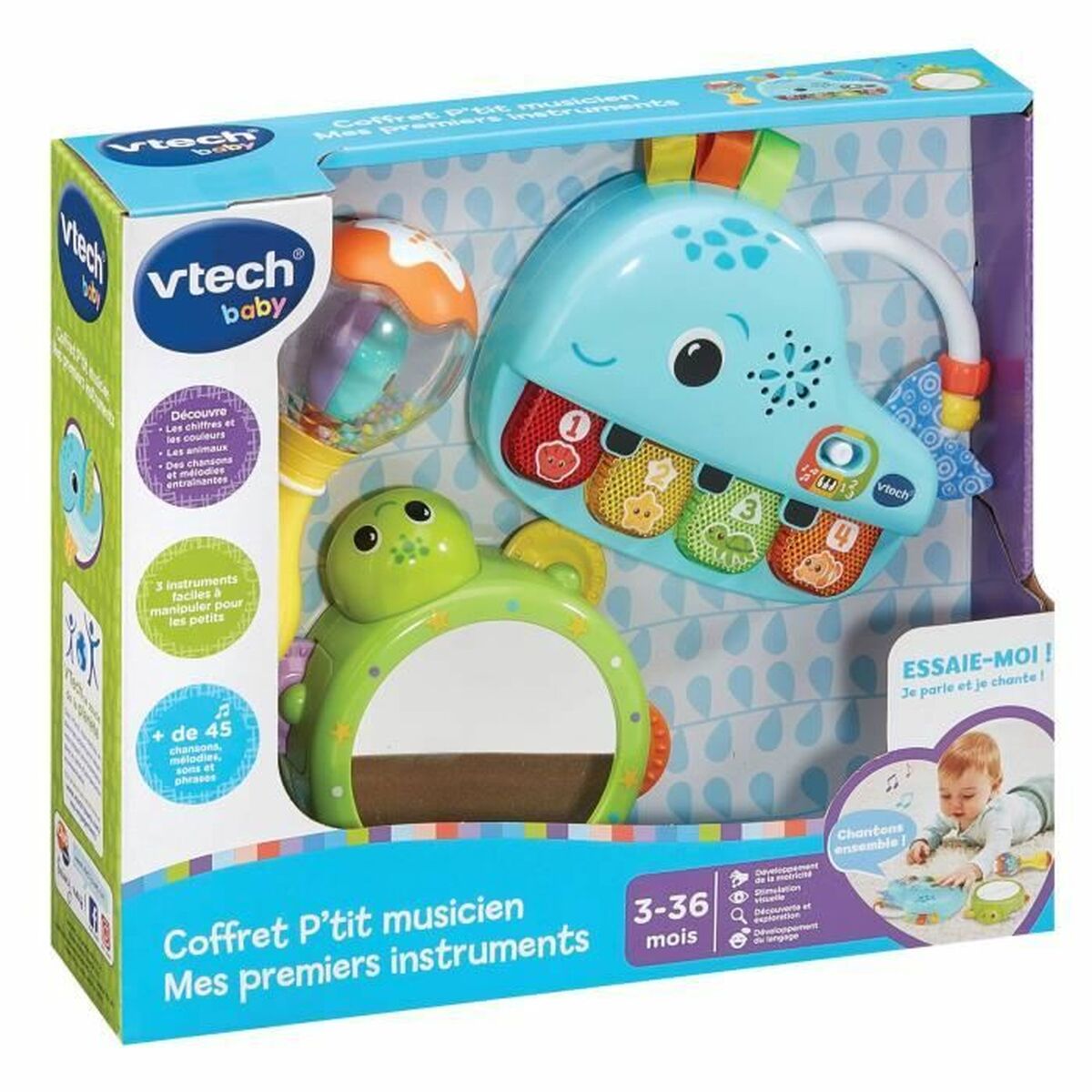 Κουδουνίστρα Vtech Baby Μουσικό