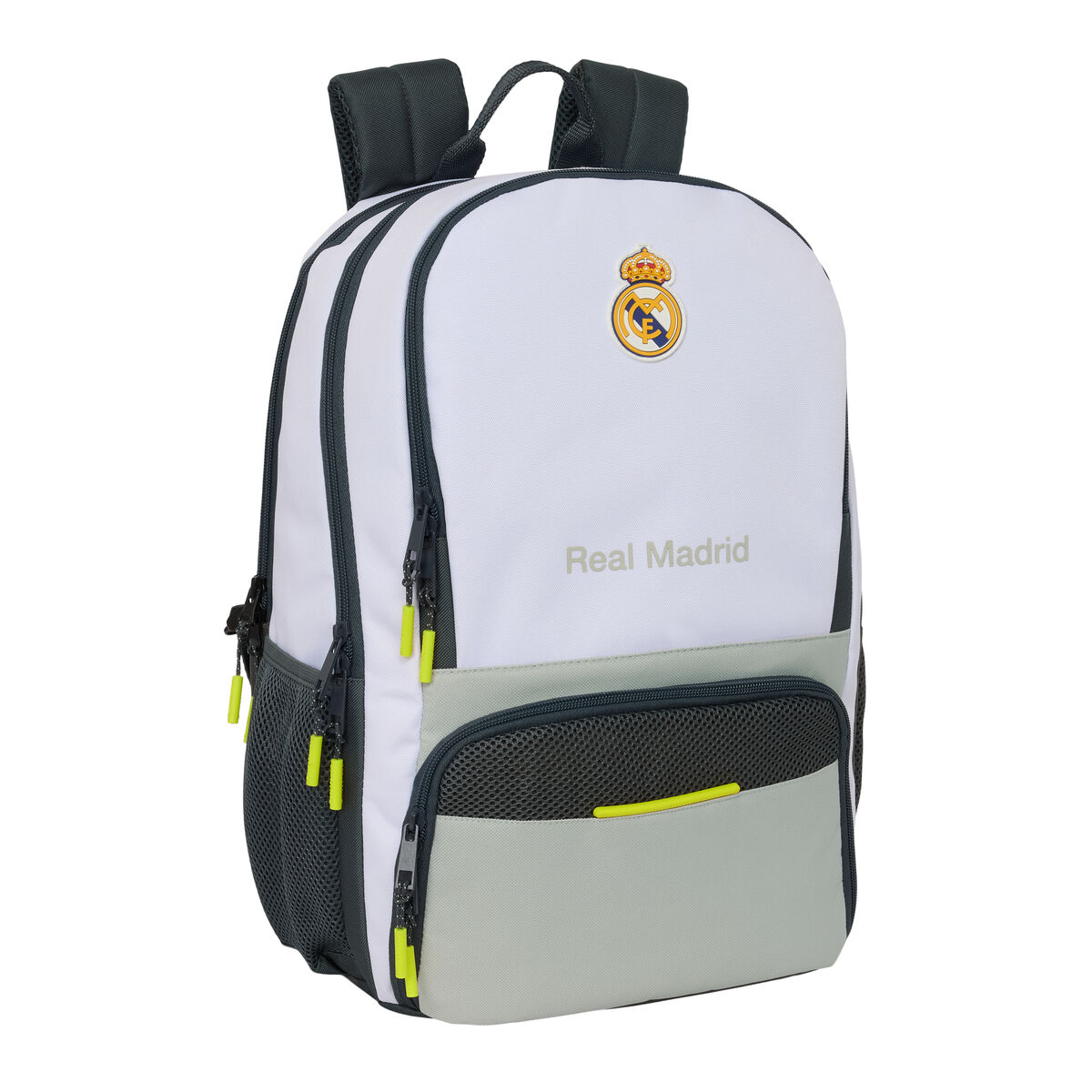 Σχολική Τσάντα Real Madrid C.F. Λευκό 30 x 42 x 17 cm