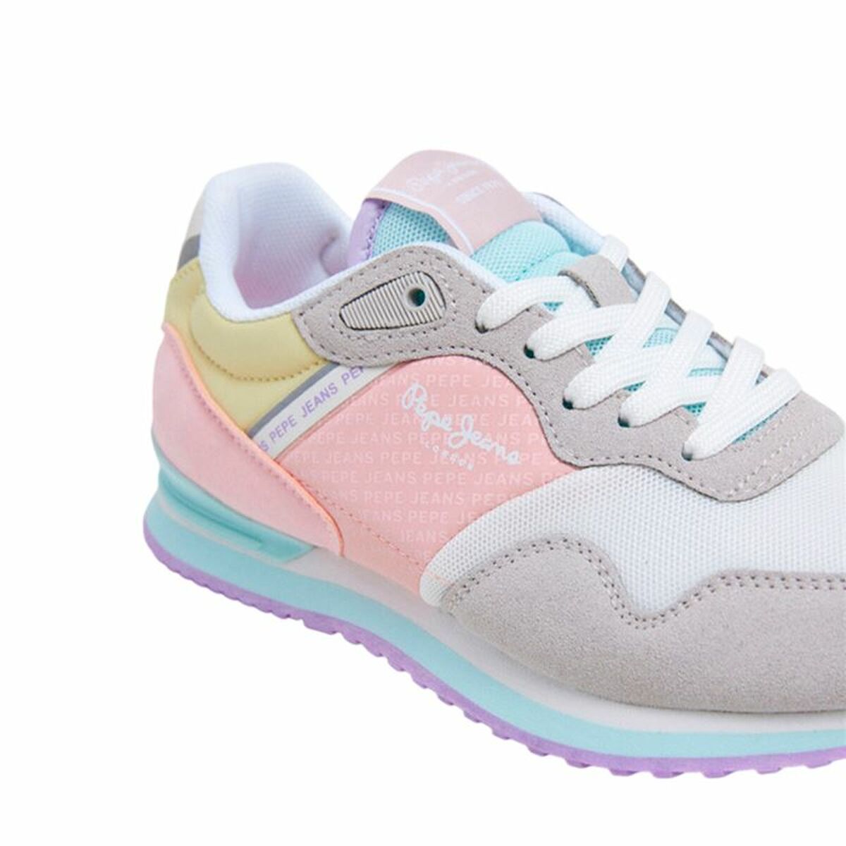 Γυναικεία Αθλητικά Παπούτσια Pepe Jeans Pepe Jeans London Print G Ανοιχτό Γκρι