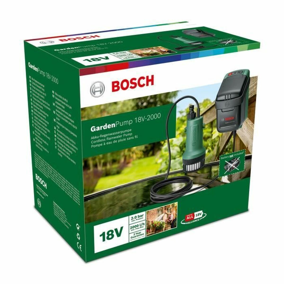 Αντλία άρδευσης BOSCH 18 NU