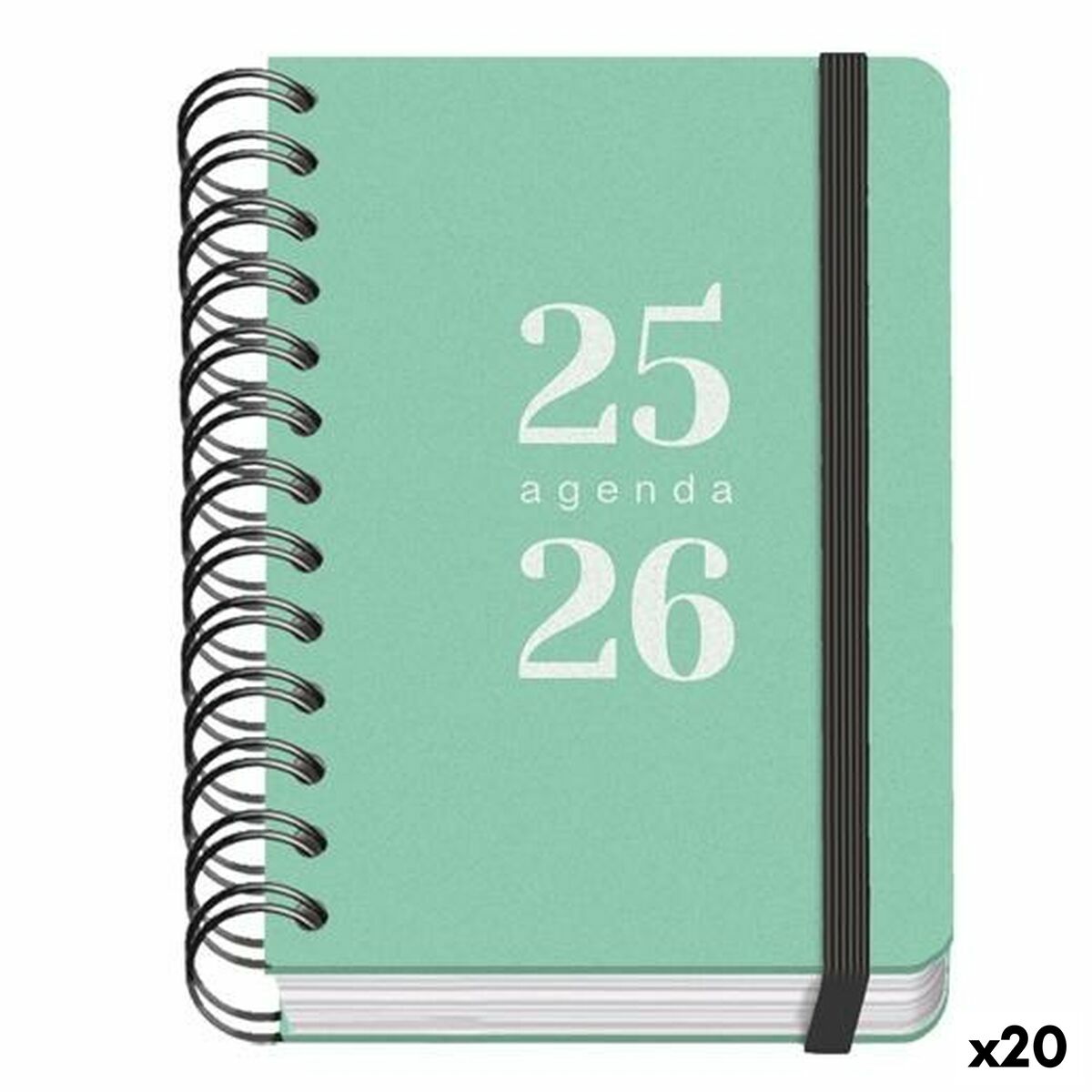 Ατζέντα DOHE GRAMMAR Πράσινο A6 120 x 170 mm 2025-2026 (20 Μονάδες) Ατζέντα DOHE GRAMMAR Πράσινο A6 120 x 170 mm 2025-2026 (20 Μονάδες)