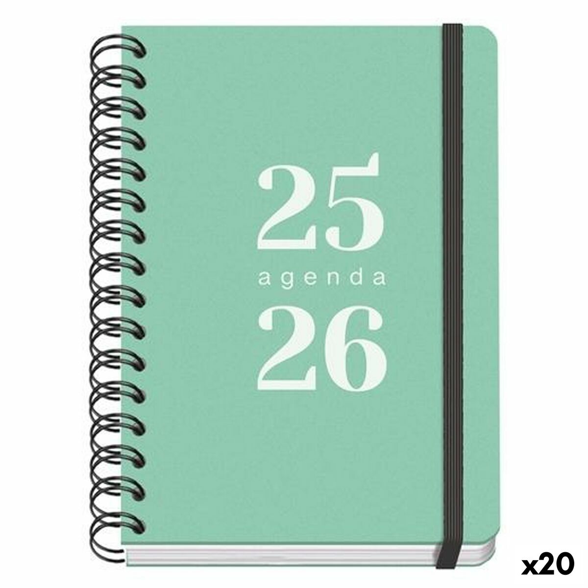 Ατζέντα DOHE GRAMMAR Πράσινο A5 150 x 210 mm 2025-2026 (20 Μονάδες) Ατζέντα DOHE GRAMMAR Πράσινο A5 150 x 210 mm 2025-2026 (20 Μονάδες)