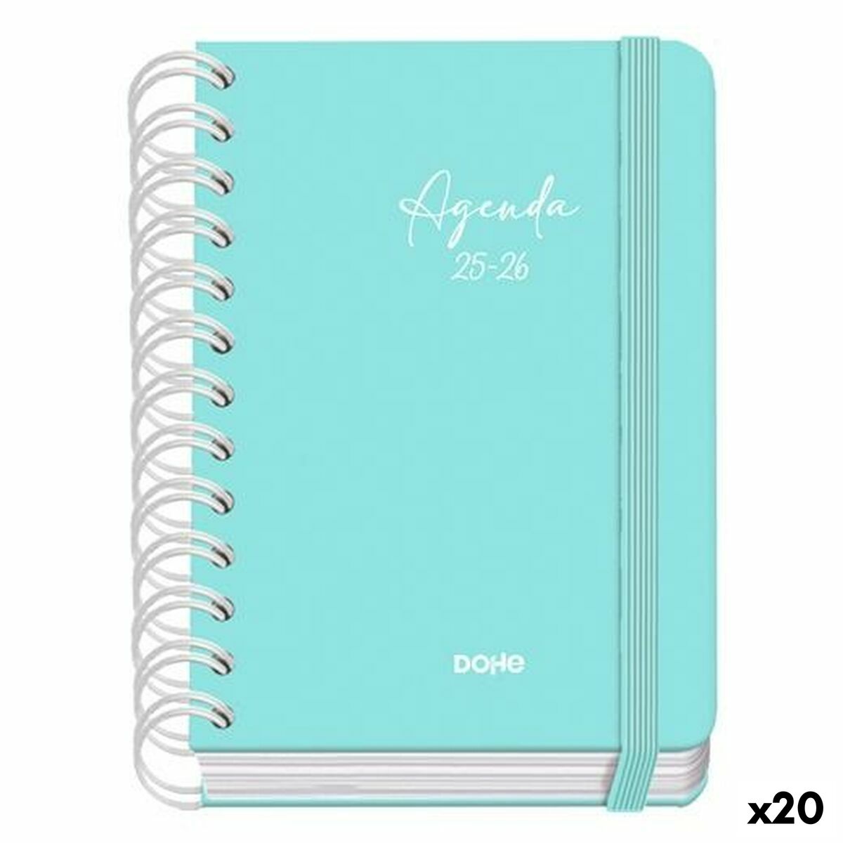 Ατζέντα DOHE SERENITY WIRE´O Πράσινο A6 120 x 170 mm 2025-2026 (20 Μονάδες) Ατζέντα DOHE SERENITY WIRE´O Πράσινο A6 120 x 170 mm 2025-2026 (20 Μονάδες)