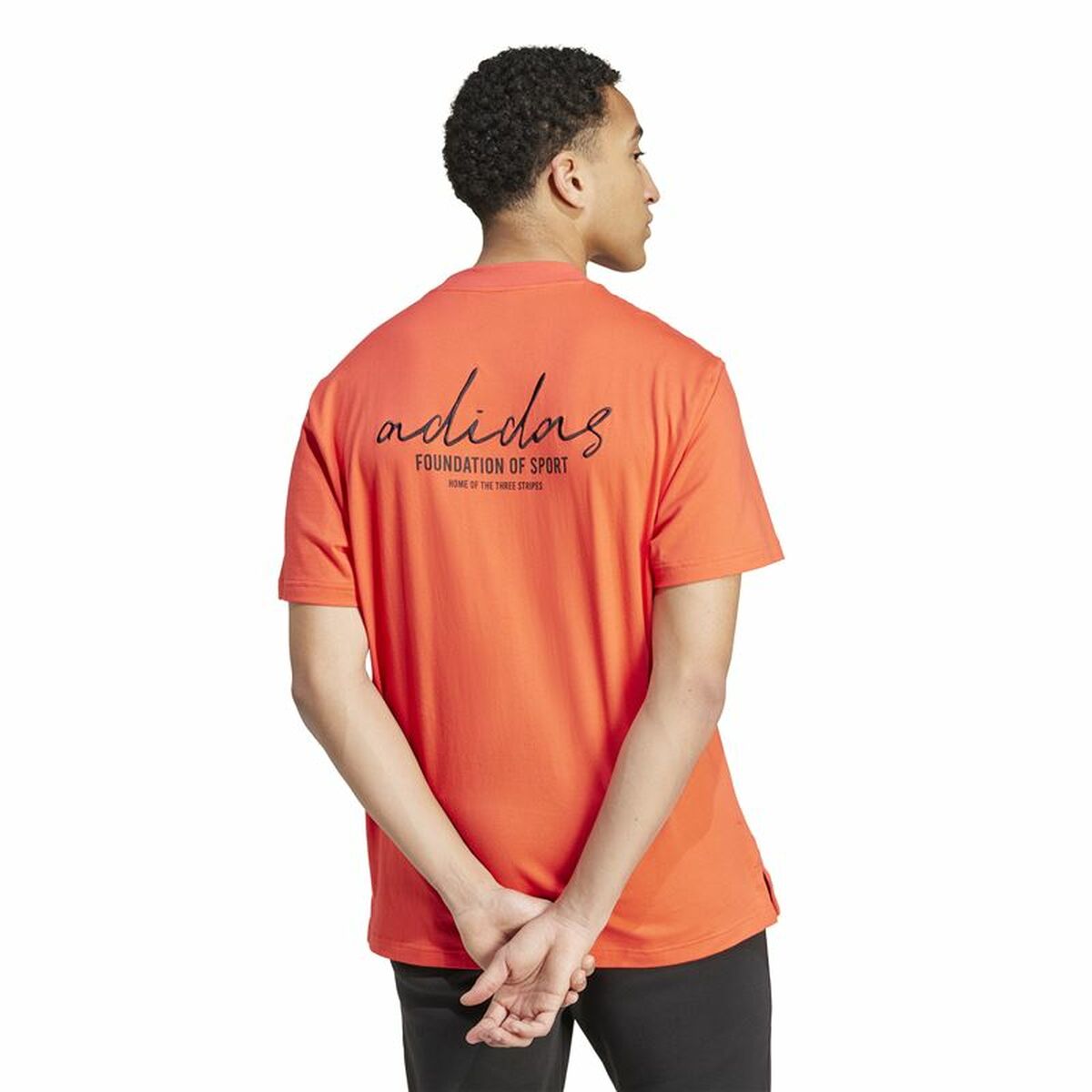 Ανδρική Μπλούζα με Κοντό Μανίκι Adidas Brand Love 2XL