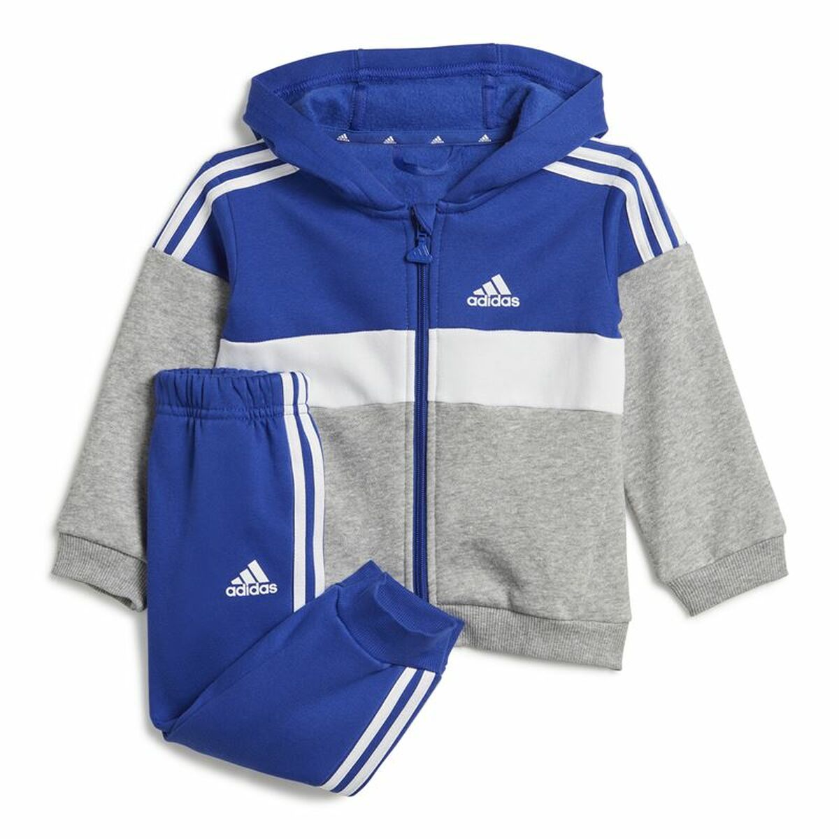 Αθλητικό Σετ για Μωρό Adidas I 3Stripes Tib Fleece Ts Infantil Μπλε