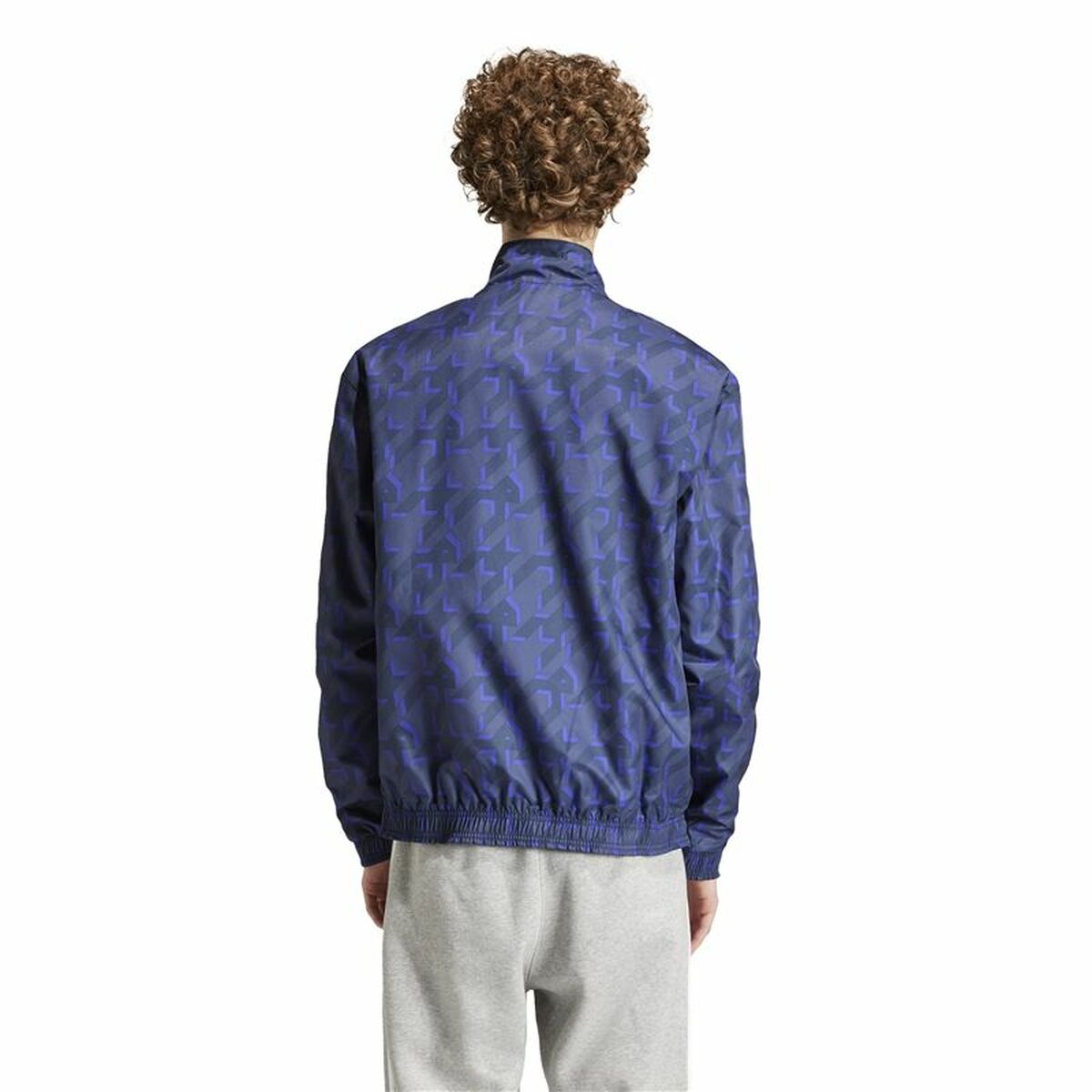 Ανδρικό Aθλητικό Mπουφάν Adidas Real Madrid Μπλε