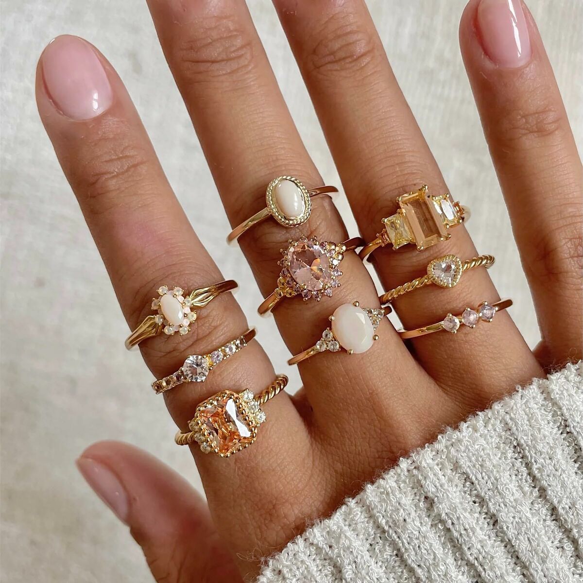 Γυναικεία Δαχτυλίδια 24KAE 12435Y/54