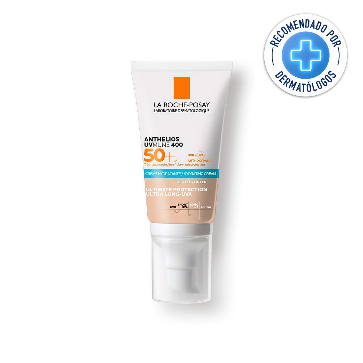Αντηλιακή Κρέμα Με Χρώμα La Roche Posay Anthelios Uvmune 50 ml Λευκό Spf 50 Κρεμ Ενυδατική Kρέμα με Χρώμα Αντηλιακή Κρέμα Με Χρώμα La Roche Posay Anthelios Uvmune 50 ml Λευκό Spf 50 Κρεμ Ενυδατική Kρέμα με Χρώμα