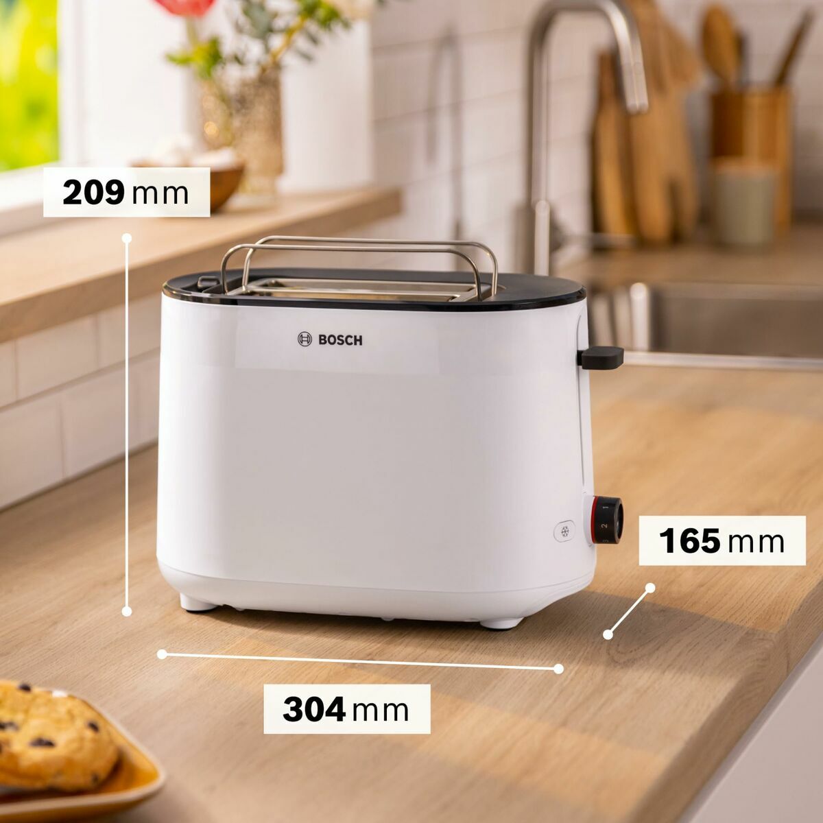 Τοστιέρα BOSCH TAT2M121 Λευκό 950 W Τοστιέρα BOSCH TAT2M121 Λευκό 950 W