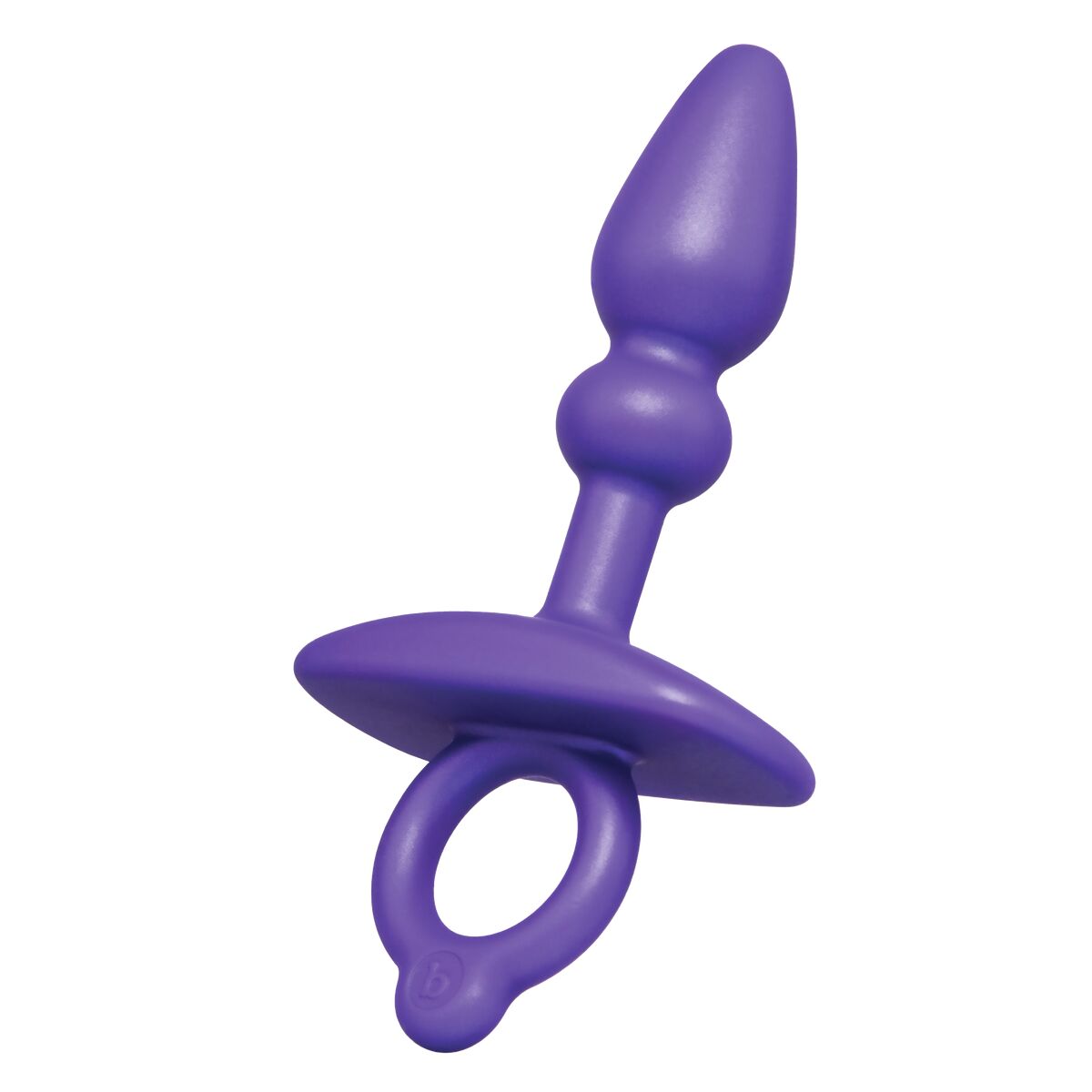Πρωκτικό Plug B-Vibe Μωβ (7,6 cm)