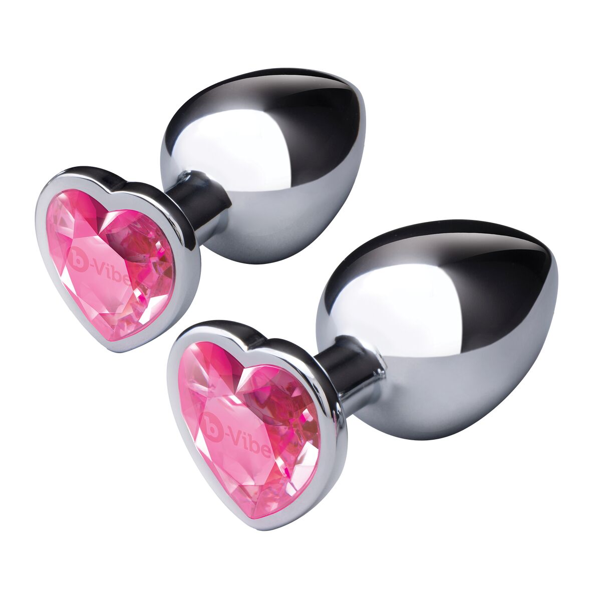 Πρωκτικό Plug B-Vibe Ασημί Πρωκτικό Plug B-Vibe Ασημί