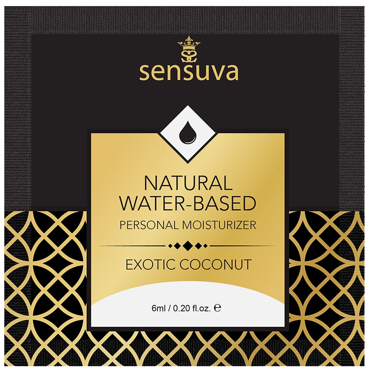 Λιπαντικό Sensuva Καρύδα 6 ml