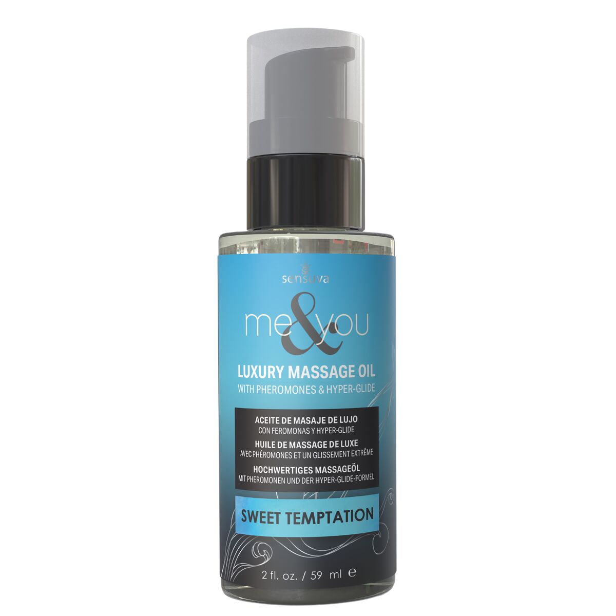 Ερωτικό Λάδι για Μασάζ Sensuva SWEET TEMPTATION Εξωτικά φρούτα 59 ml