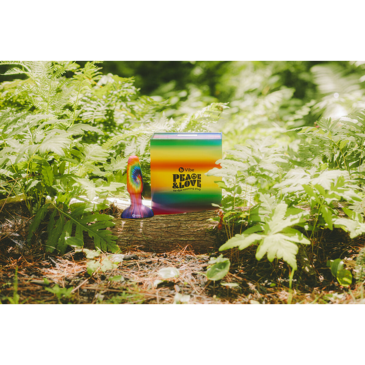 Πρωκτικό Plug B-Vibe Πολύχρωμο (12 cm)