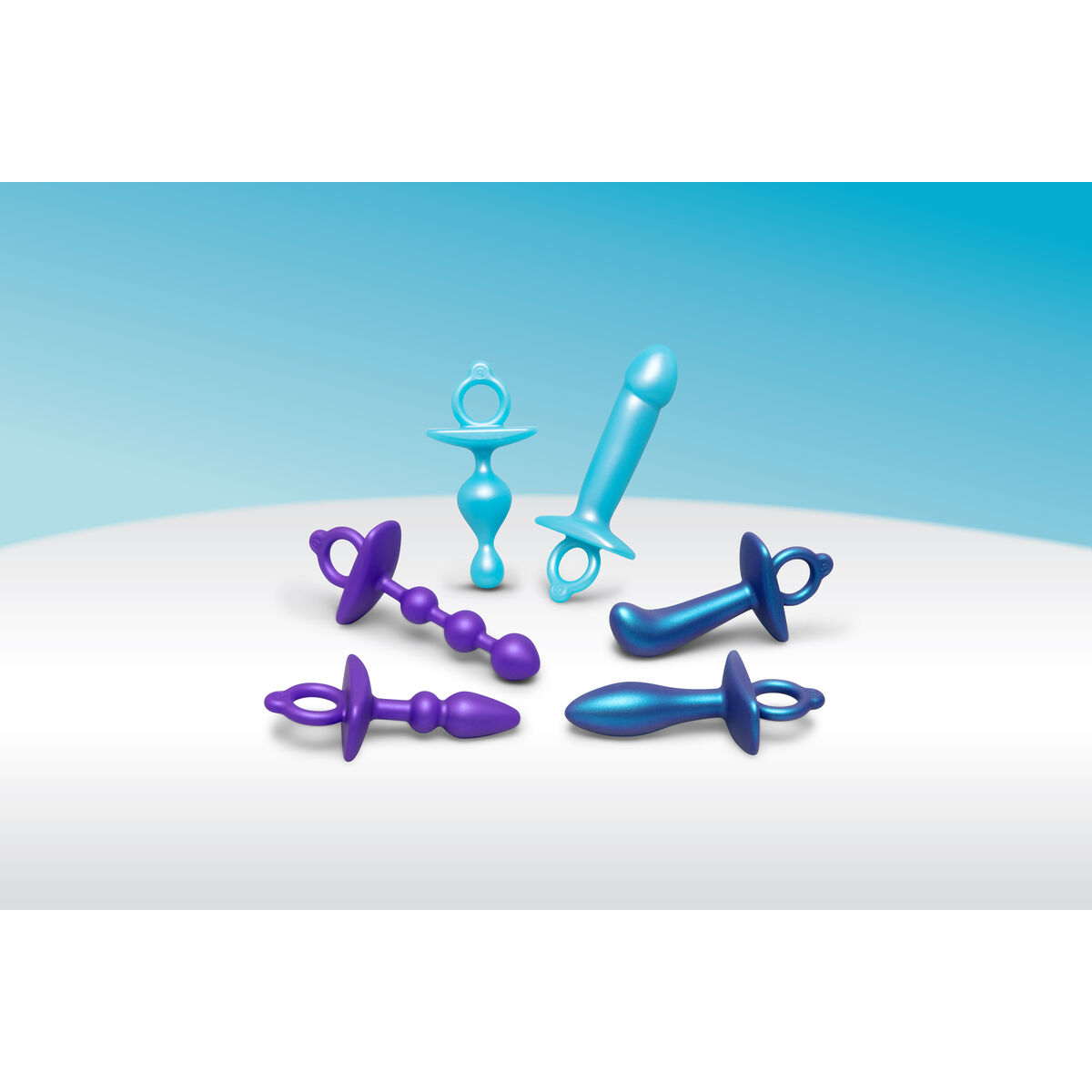 Πρωκτικό Plug B-Vibe Μπλε (10,5 cm) Πρωκτικό Plug B-Vibe Μπλε (10,5 cm)