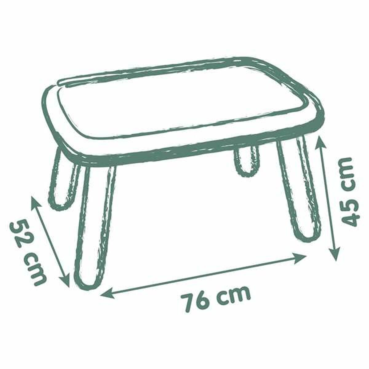 Τραπέζι με 2 καρέκλες Smoby SMOBY Life Πλαστική ύλη