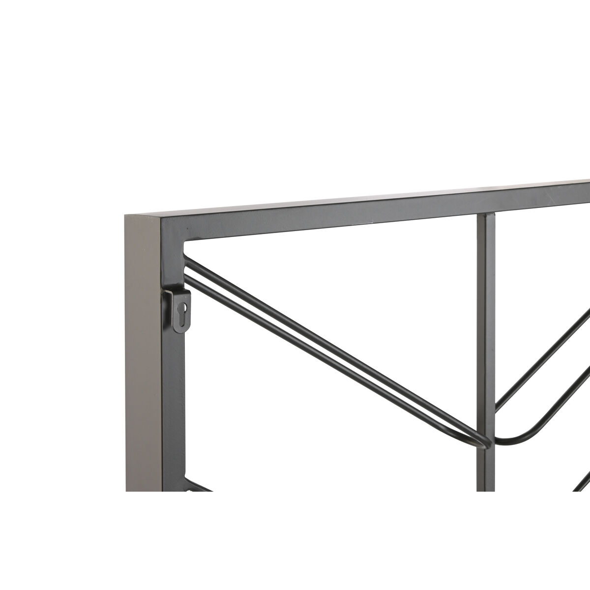 Μπουκαλοθήκη Home ESPRIT Μαύρο 70 X 6 X 160 CM Μπουκαλοθήκη Home ESPRIT Μαύρο 70 X 6 X 160 CM