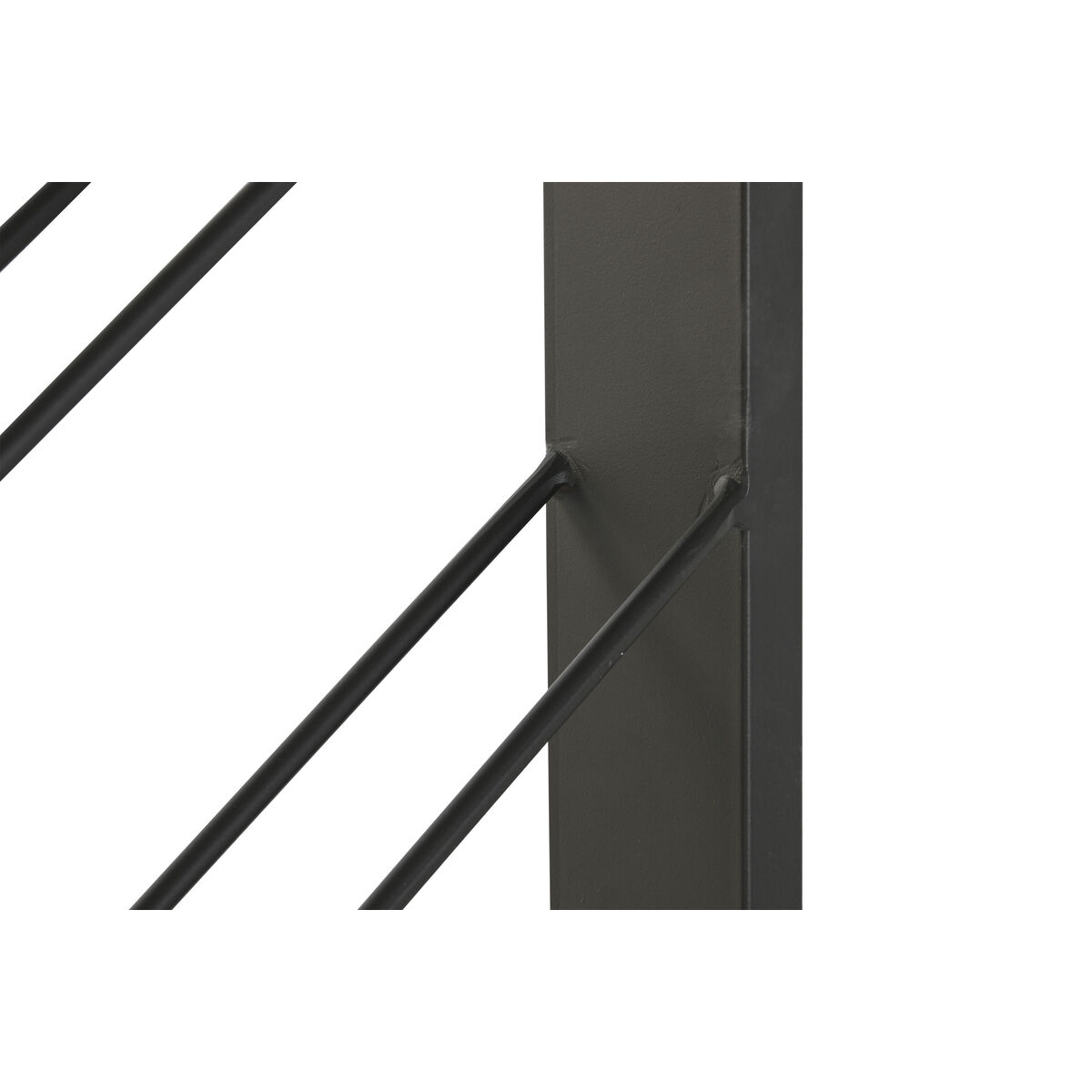 Μπουκαλοθήκη Home ESPRIT Μαύρο 70 X 6 X 160 CM Μπουκαλοθήκη Home ESPRIT Μαύρο 70 X 6 X 160 CM
