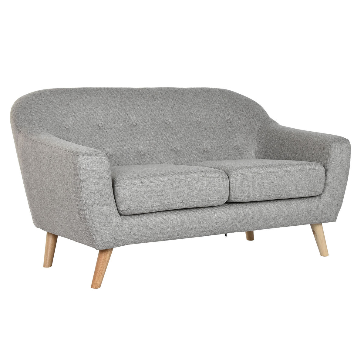 Καναπές Home ESPRIT Γκρι Κρεμ Φυσικό Scandi 146 x 84 x 82 cm Καναπές Home ESPRIT Γκρι Κρεμ Φυσικό Scandi 146 x 84 x 82 cm