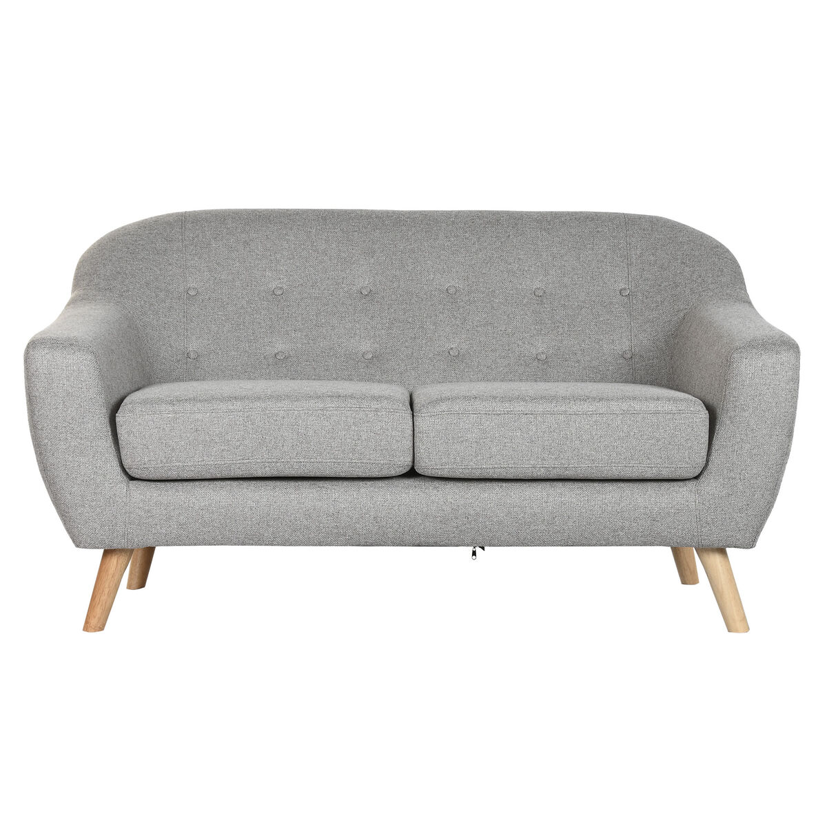 Καναπές Home ESPRIT Γκρι Κρεμ Φυσικό Scandi 146 x 84 x 82 cm Καναπές Home ESPRIT Γκρι Κρεμ Φυσικό Scandi 146 x 84 x 82 cm