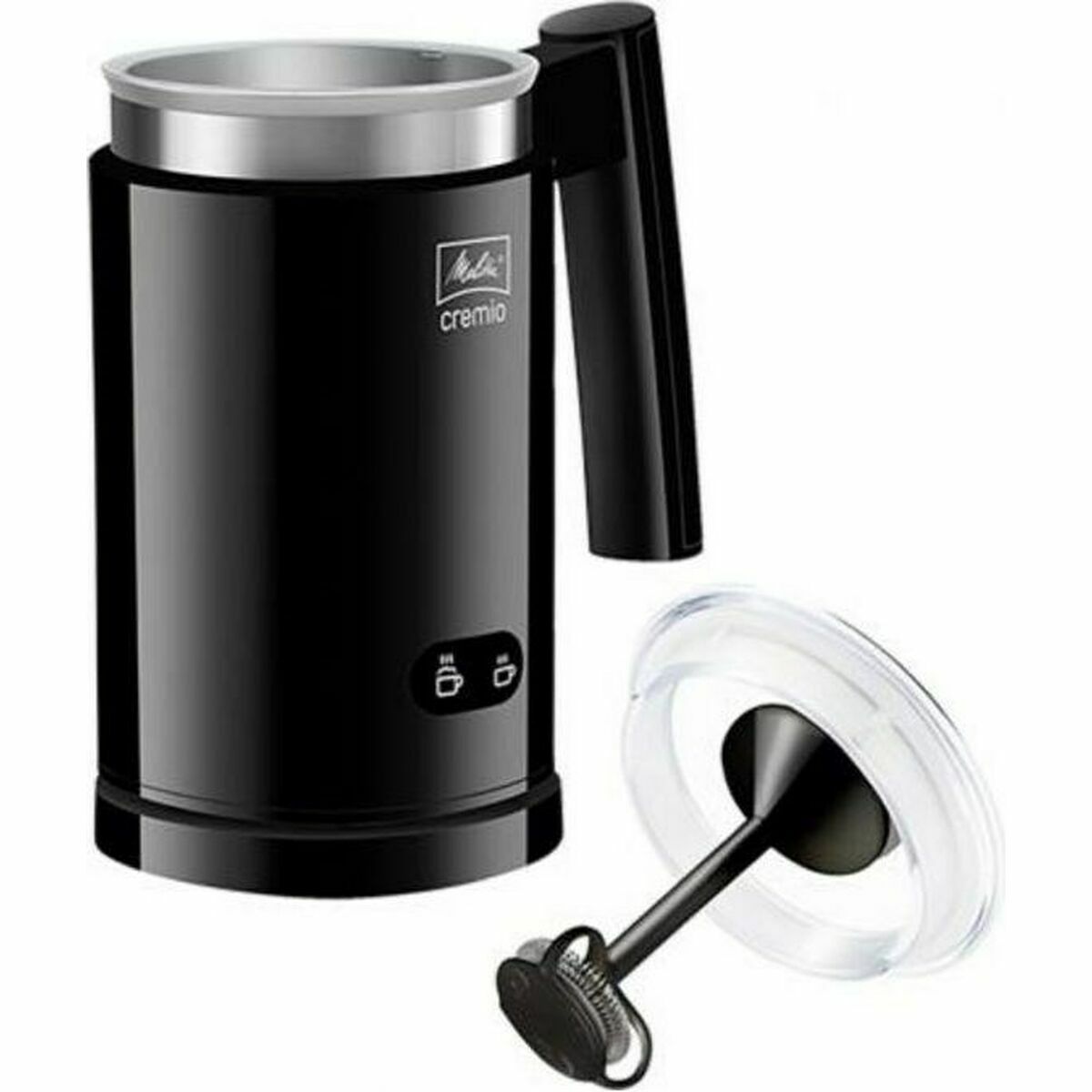 Μίνι Μπλέντερ με Αφρό Melitta 1014-02 Μαύρο 450 W 200 ml