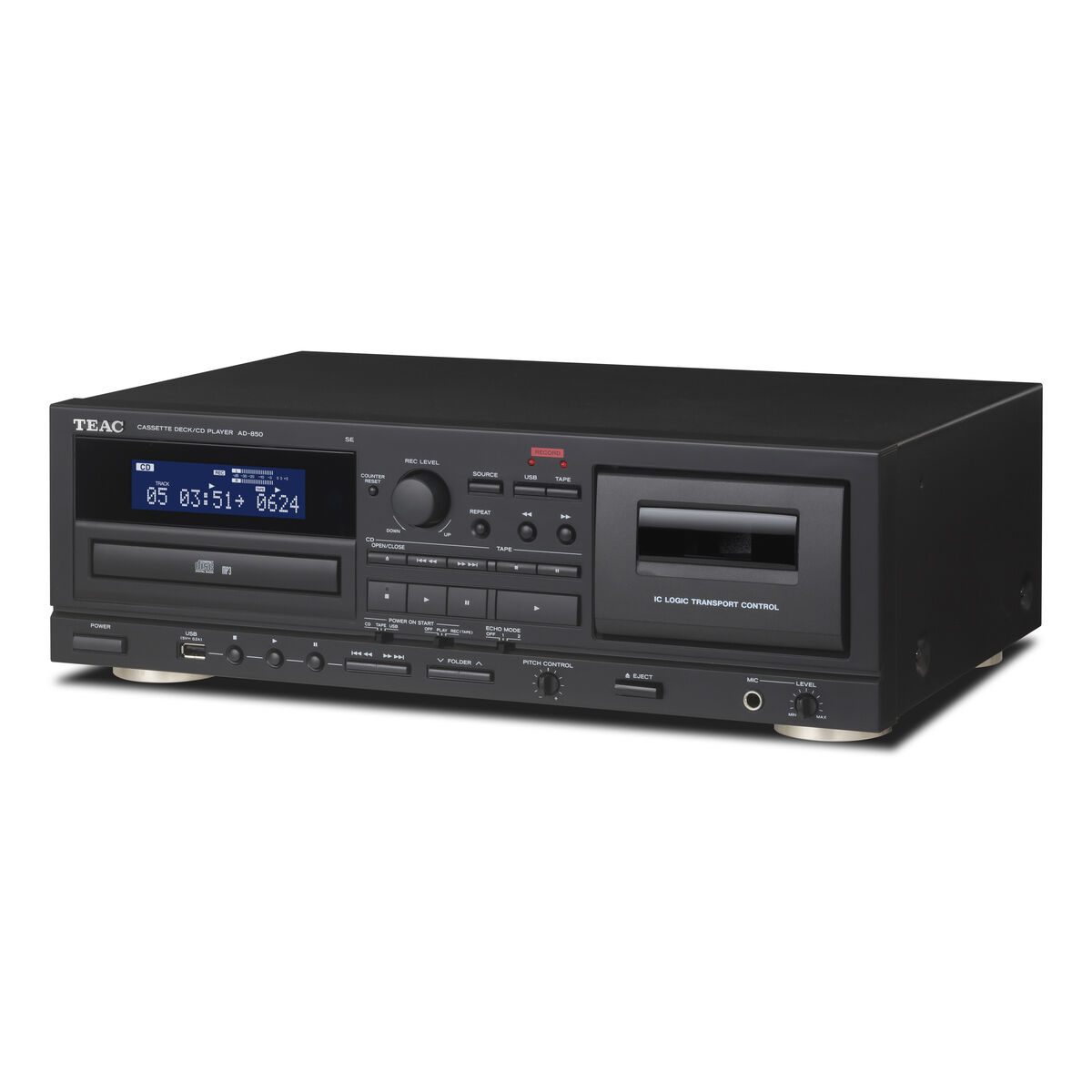 CD Ραδιόφωνο Teac AD-850-SE/B CD Ραδιόφωνο Teac AD-850-SE/B