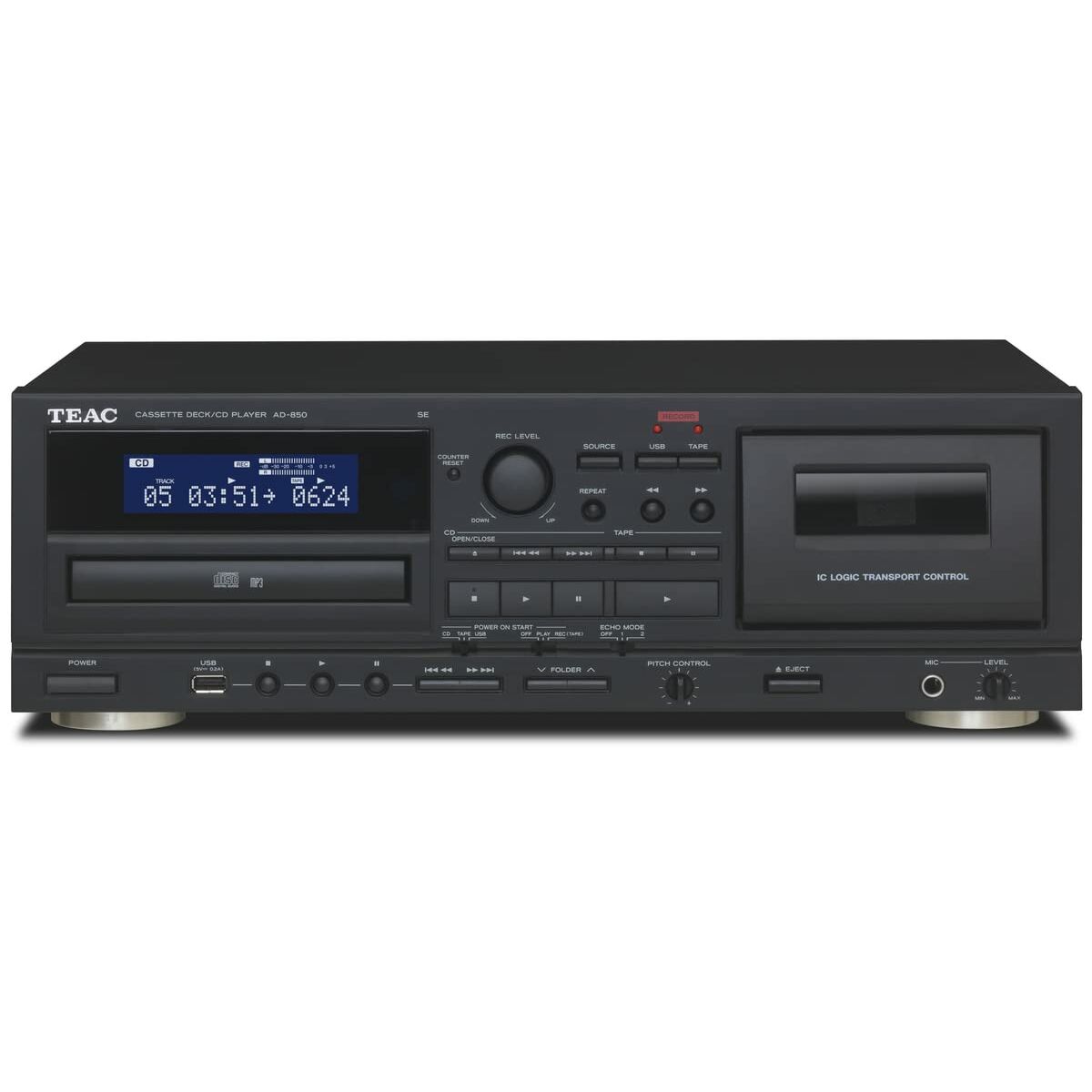 CD Ραδιόφωνο Teac AD-850-SE/B CD Ραδιόφωνο Teac AD-850-SE/B