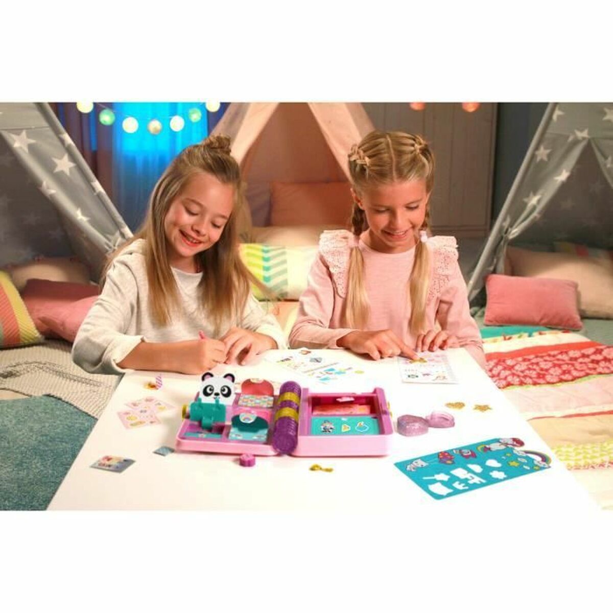 Ημερολόγιο με Aξεσουάρ Funlockets Ροζ