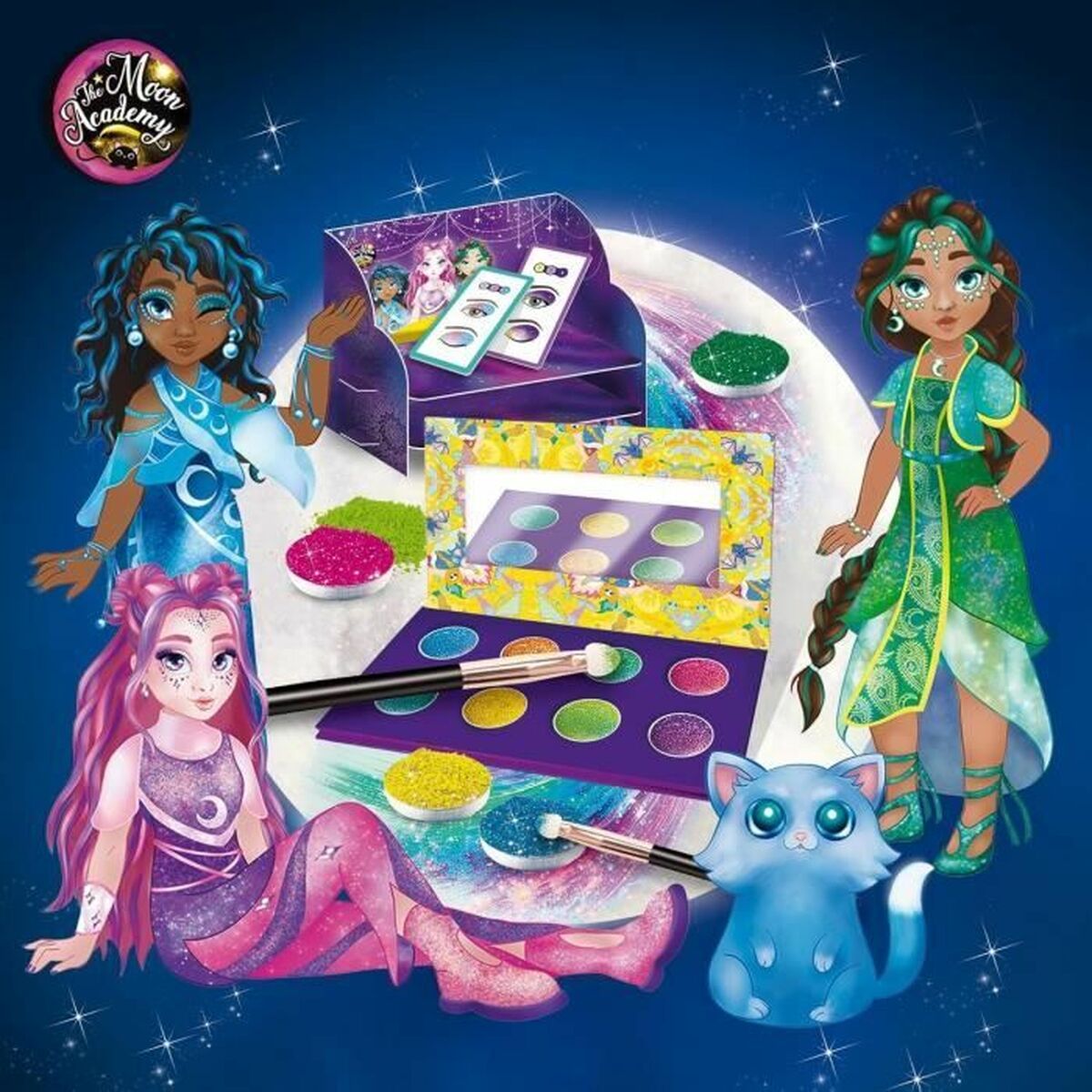 Χειροτεχνικό Παιχνίδι Lisciani Giochi The Moon Academy Moon eyeshadows Χειροτεχνικό Παιχνίδι Lisciani Giochi The Moon Academy Moon eyeshadows