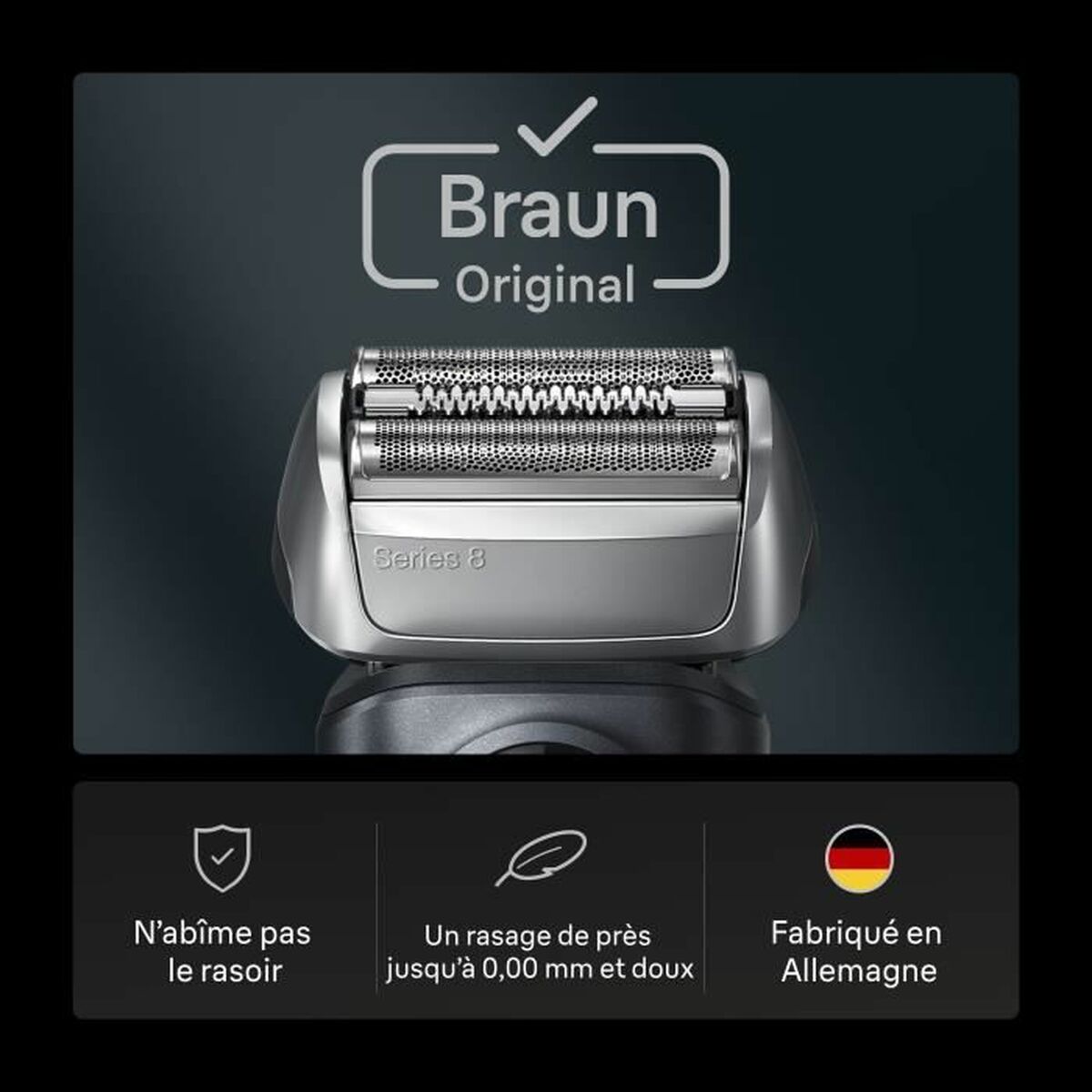 Ανταλλακτικό κεφαλής Braun Series 8 Ανταλλακτικό κεφαλής Braun Series 8