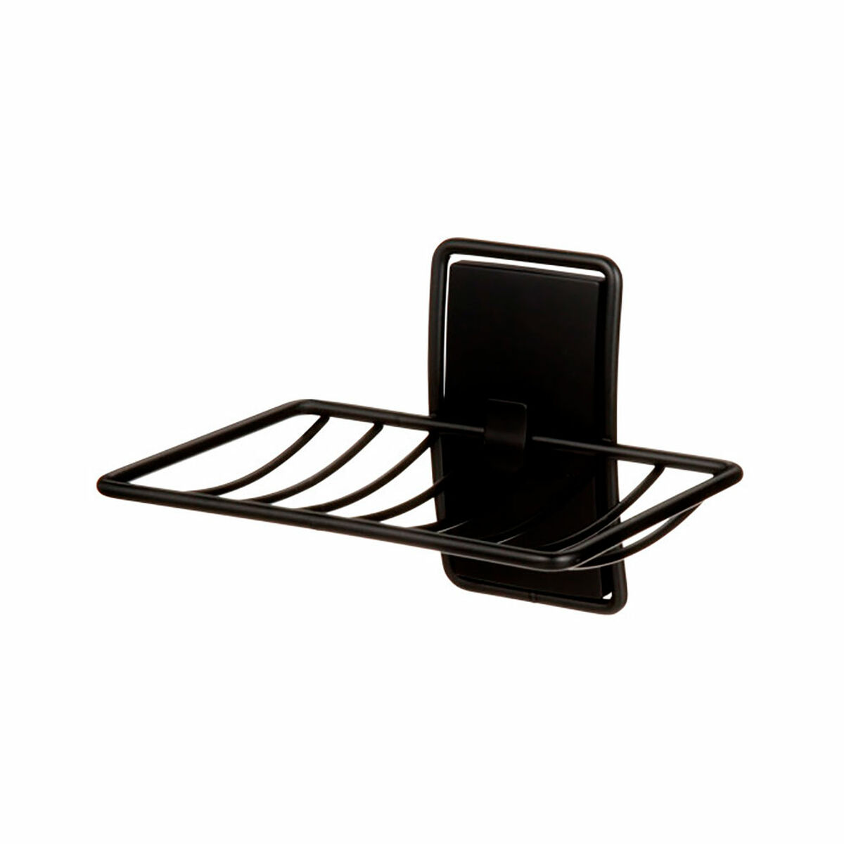 σαπουνοθήκη Command Ματ μαύρο Μέταλλο Πλαστική ύλη Ματ 3 Τεμάχια