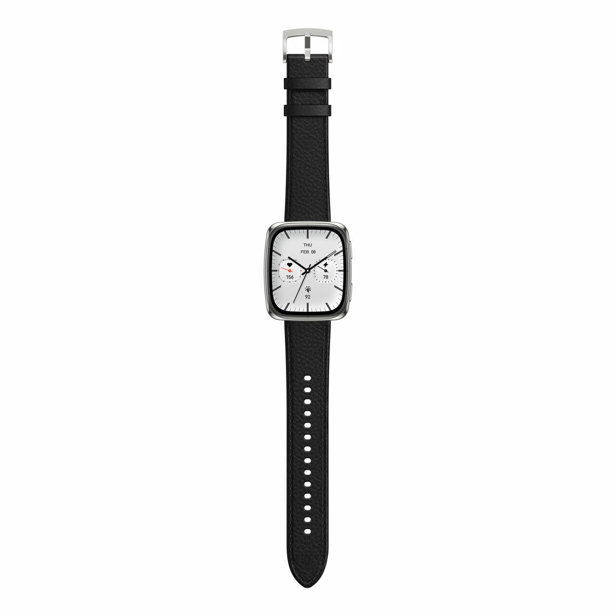 Smartwatch Amazfit ACTIVE 2 SQUARE Μαύρο Χάλυβας 1,75