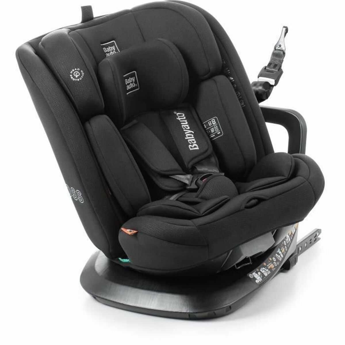 Καθίσματα αυτοκινήτου Babyauto ACROSS Μαύρο 0 (de 0 a 10 kilos) I (9 - 18 kg) II (15-25 kg) III (22 - 36 kg) Παιδικά ECE R129/04 Καθίσματα αυτοκινήτου Babyauto ACROSS Μαύρο 0 (de 0 a 10 kilos) I (9 - 18 kg) II (15-25 kg) III (22 - 36 kg) Παιδικά ECE R129/04