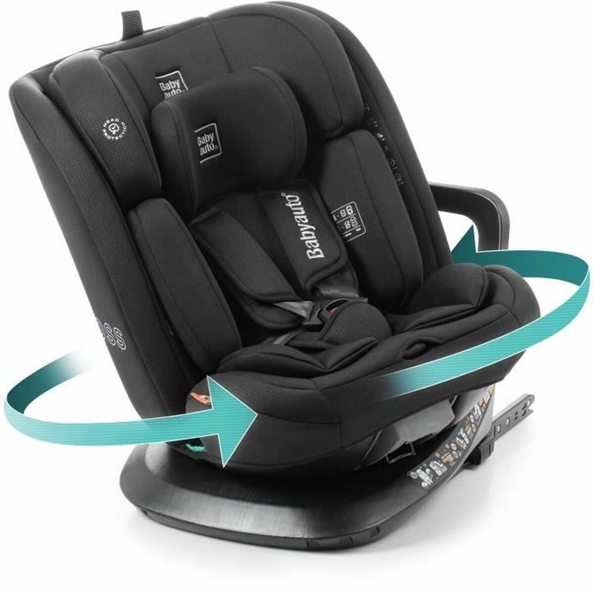 Καθίσματα αυτοκινήτου Babyauto ACROSS Μαύρο 0 (de 0 a 10 kilos) I (9 - 18 kg) II (15-25 kg) III (22 - 36 kg) Παιδικά ECE R129/04 Καθίσματα αυτοκινήτου Babyauto ACROSS Μαύρο 0 (de 0 a 10 kilos) I (9 - 18 kg) II (15-25 kg) III (22 - 36 kg) Παιδικά ECE R129/04