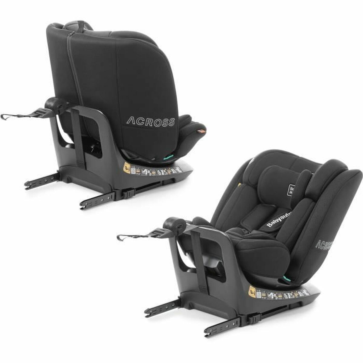 Καθίσματα αυτοκινήτου Babyauto ACROSS Μαύρο 0 (de 0 a 10 kilos) I (9 - 18 kg) II (15-25 kg) III (22 - 36 kg) Παιδικά ECE R129/04 Καθίσματα αυτοκινήτου Babyauto ACROSS Μαύρο 0 (de 0 a 10 kilos) I (9 - 18 kg) II (15-25 kg) III (22 - 36 kg) Παιδικά ECE R129/04