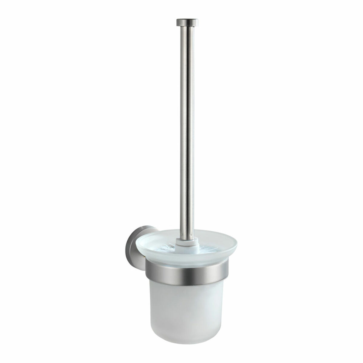 Brush holder Wenko 10 X 35 X 14 CM Λευκό Ανοξείδωτο ατσάλι Σύγχρονη Chrome