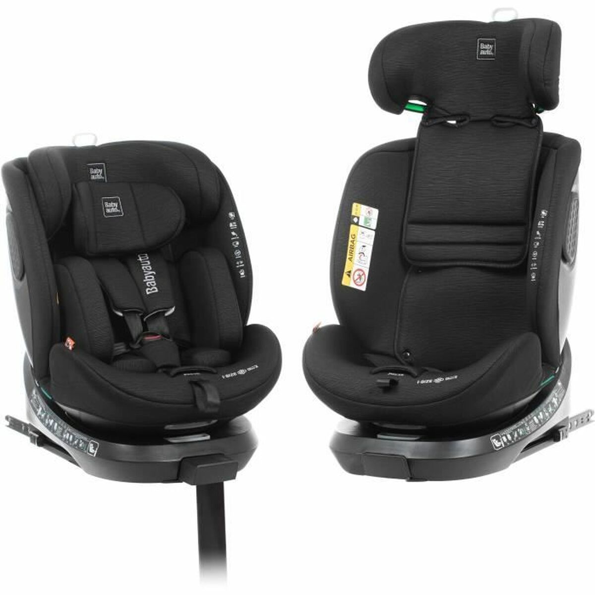Καθίσματα αυτοκινήτου Babyauto CORE Μαύρο 0 (de 0 a 10 kilos) I (9 - 18 kg) II (15-25 kg) III (22 - 36 kg) Παιδικά ECE R129/04 Καθίσματα αυτοκινήτου Babyauto CORE Μαύρο 0 (de 0 a 10 kilos) I (9 - 18 kg) II (15-25 kg) III (22 - 36 kg) Παιδικά ECE R129/04