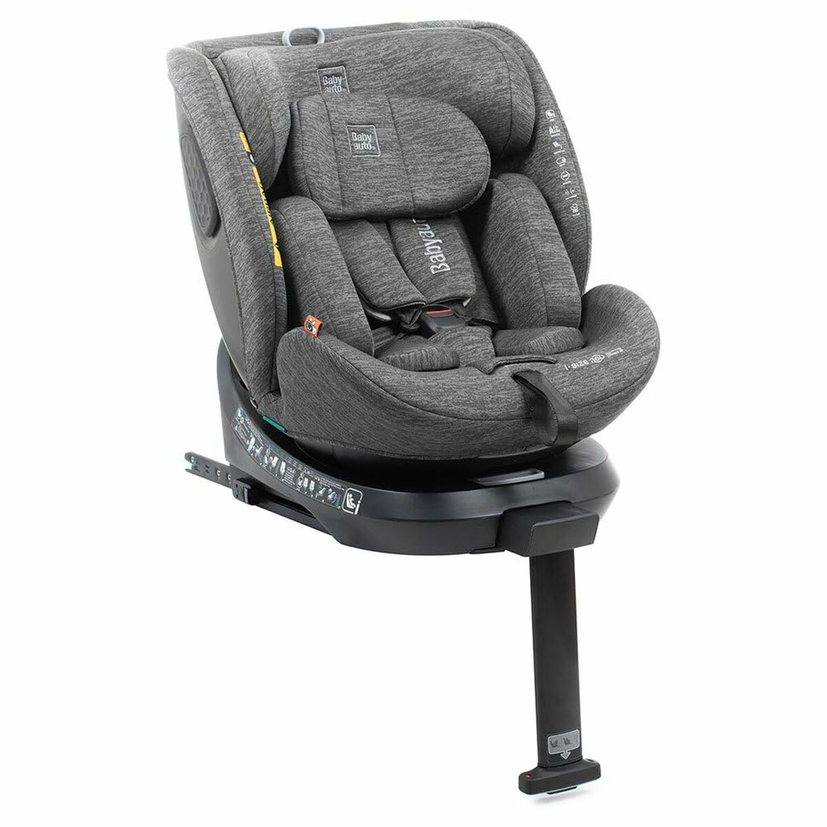 Καθίσματα αυτοκινήτου Babyauto CORE Γκρι 0 (de 0 a 10 kilos) I (9 - 18 kg) II (15-25 kg) III (22 - 36 kg) Παιδικά ECE R129/04