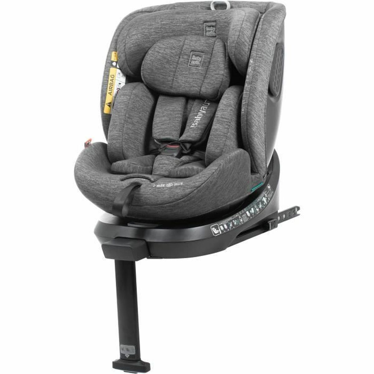 Καθίσματα αυτοκινήτου Babyauto CORE Γκρι 0 (de 0 a 10 kilos) I (9 - 18 kg) II (15-25 kg) III (22 - 36 kg) Παιδικά ECE R129/04
