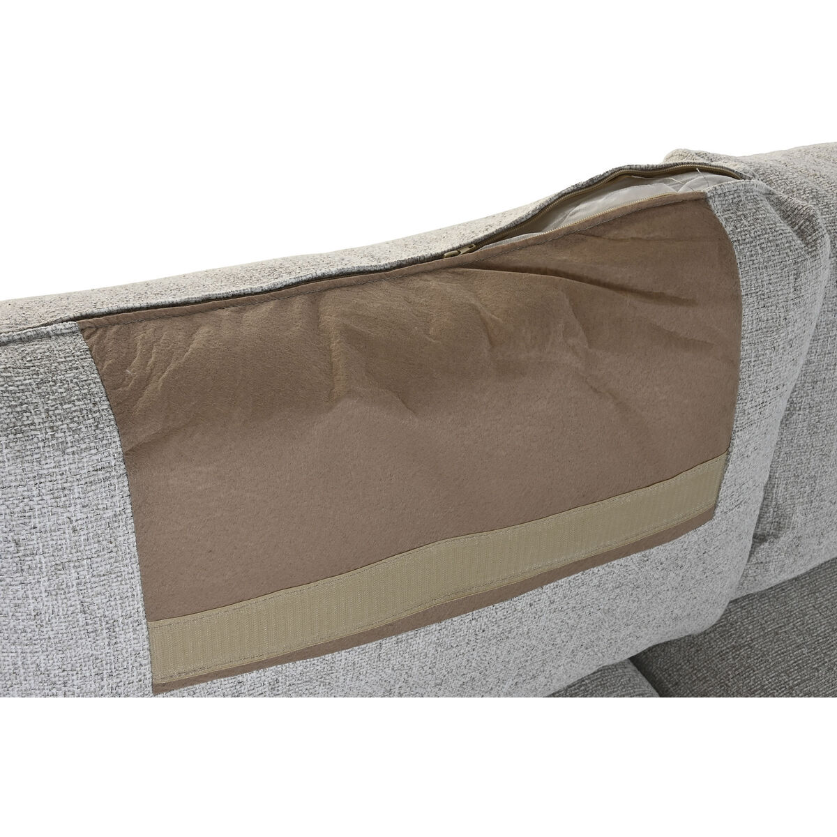 Καναπές Home ESPRIT Ανοιχτό Γκρι Loft 235 X 303 X 86 CM Καναπές Home ESPRIT Ανοιχτό Γκρι Loft 235 X 303 X 86 CM