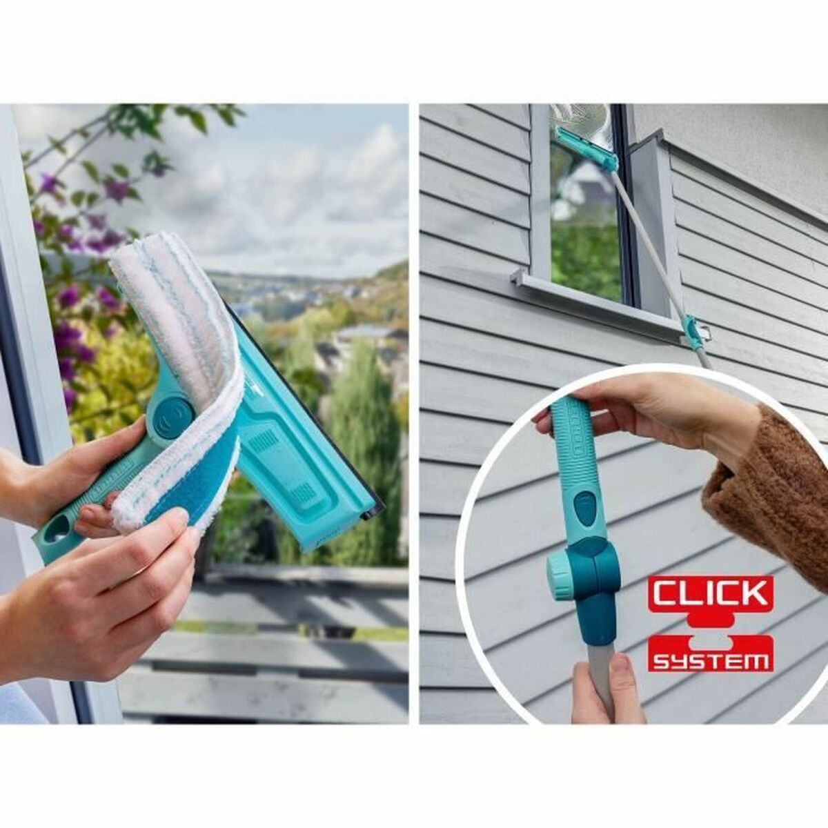 Καθαριστικό Γυαλιού Leifheit 51320 Πολυαμίδιο πολυεστέρας