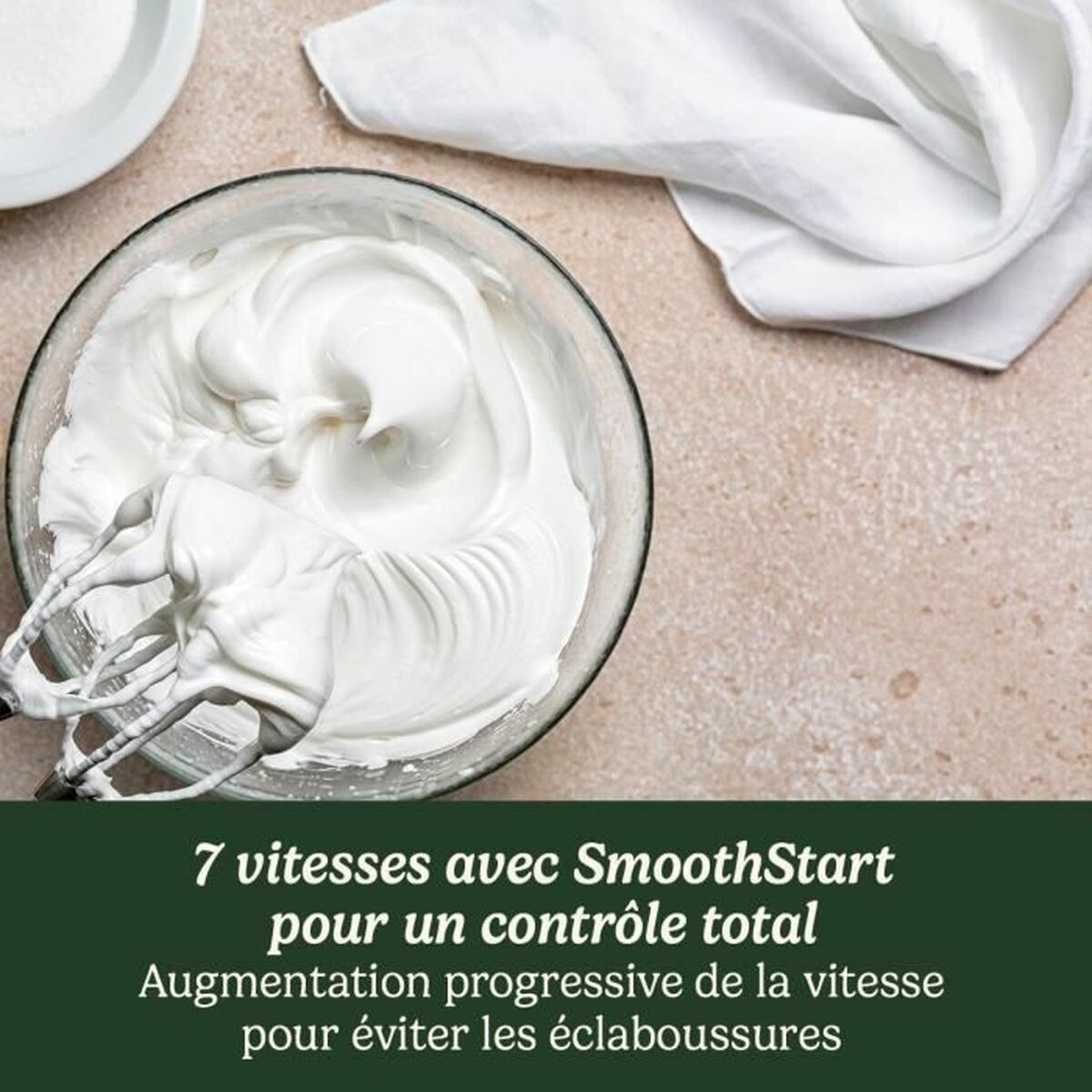 Μίξερ με Αναδευτήρες Cuisinart HM7U/E POWER ADVANTAGE Λευκό 200 W