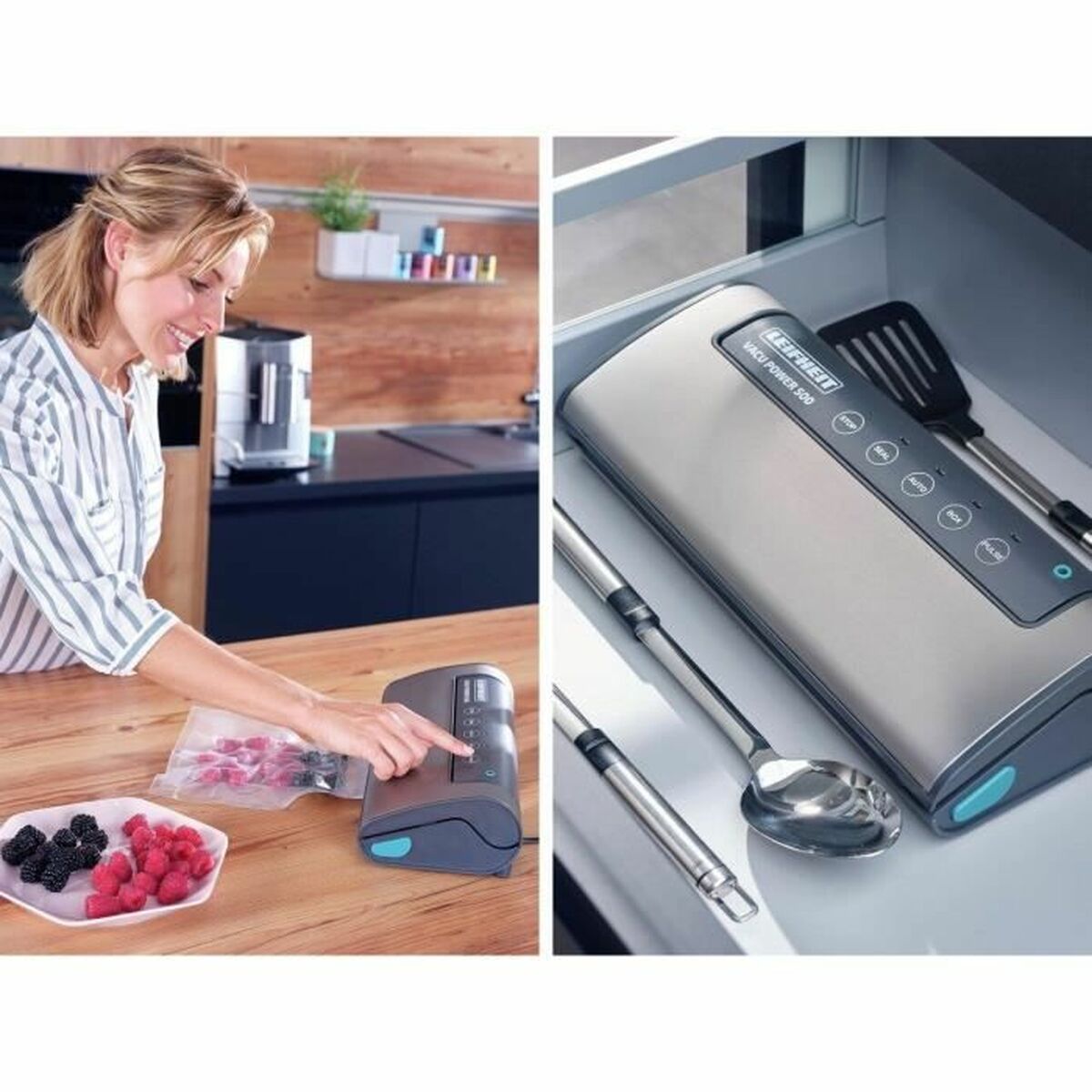 Συσκευαστές αεροστεγούς φύλαξης Leifheit Vacu Power 500