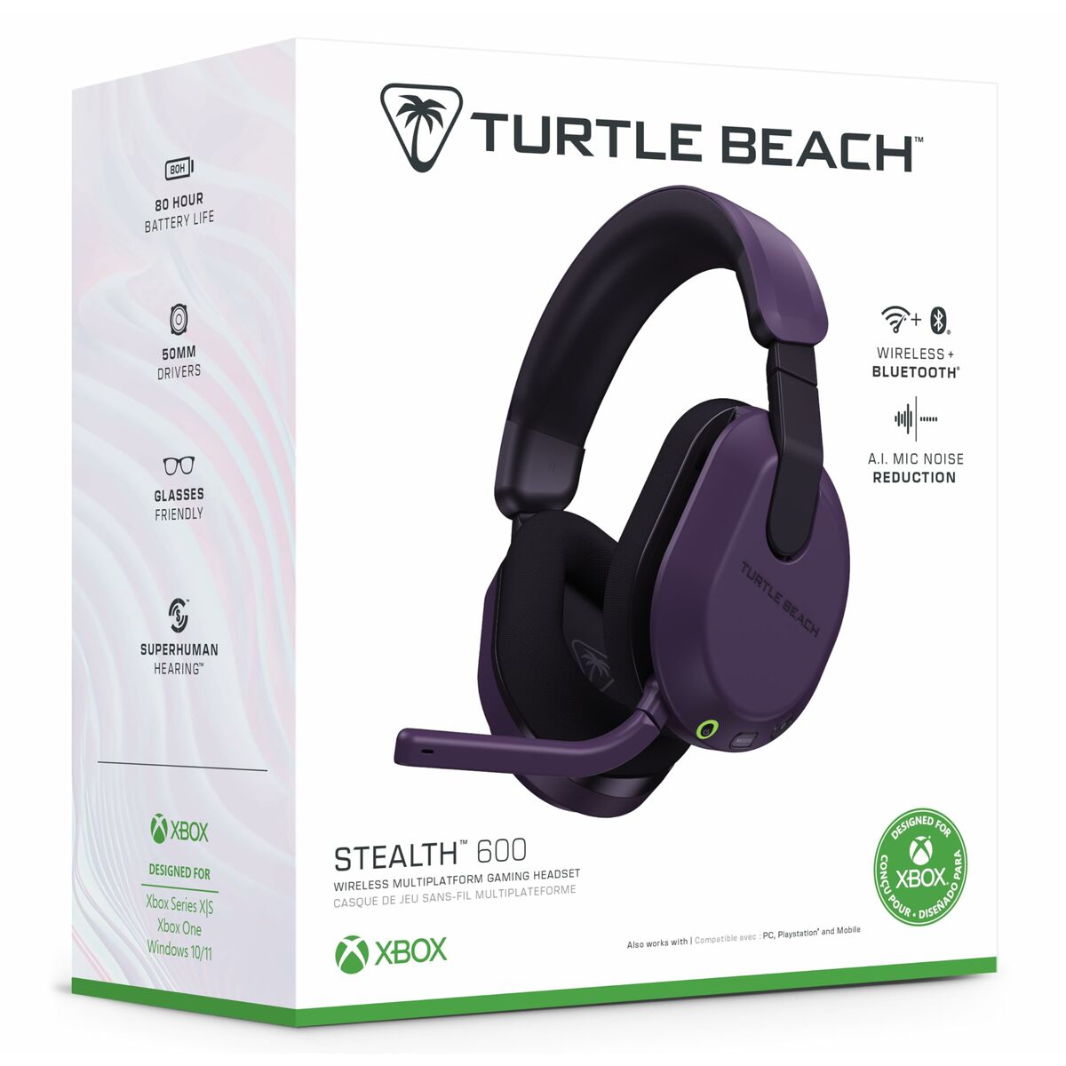 Ακουστικά Turtle Beach Stealth Μοβ