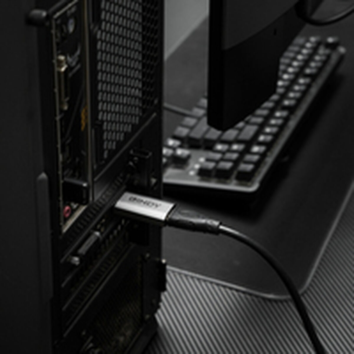 Αντάπτορας DisplayPort σε HDMI LINDY 8K60 ACTIVE Γκρι