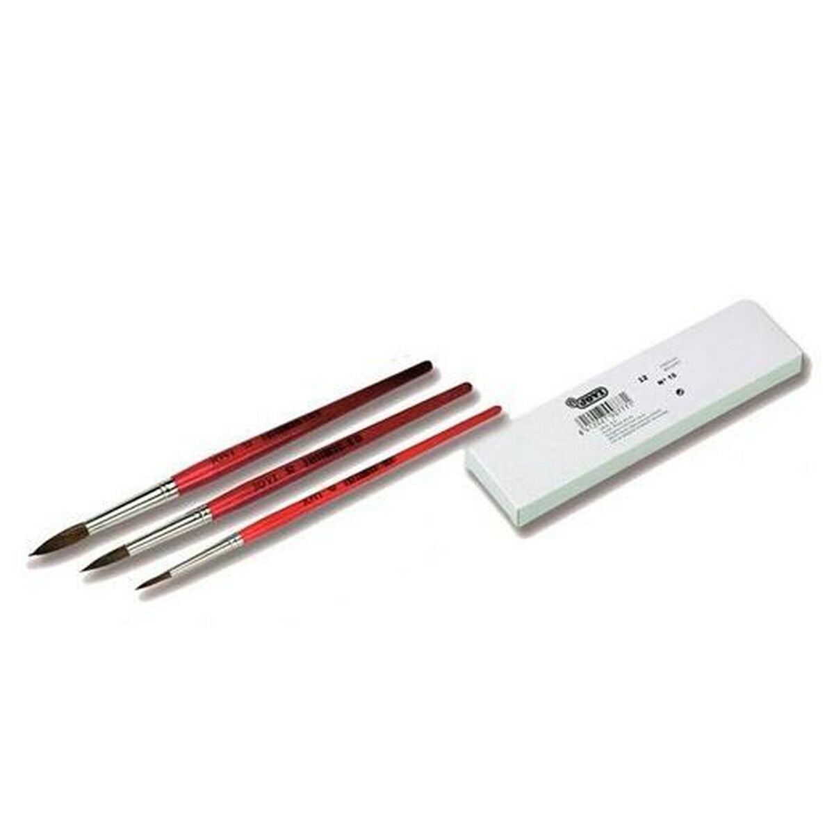 Πινέλα Jovi PONEY Nº12 Καφέ 20,3 cm 10,3 mm 12 Τεμάχια (25 Μονάδες) Πινέλα Jovi PONEY Nº12 Καφέ 20,3 cm 10,3 mm 12 Τεμάχια (25 Μονάδες)