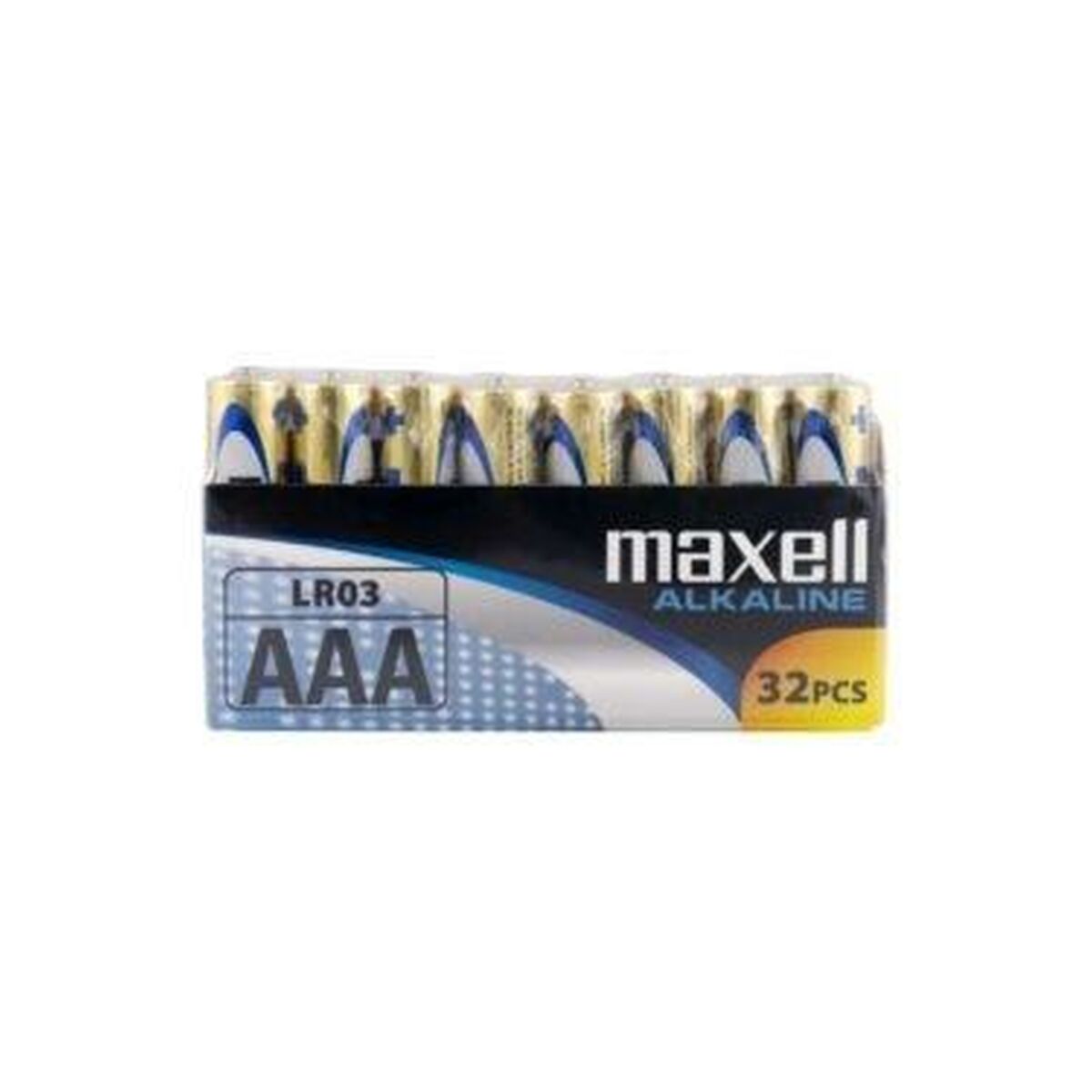 Αλκαλικές Μπαταρίες LR03 Maxell AAA (32 Τεμάχια) (16 Μονάδες)